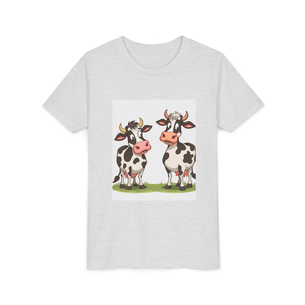 Cute Cows Youth Short Sleeve Tee