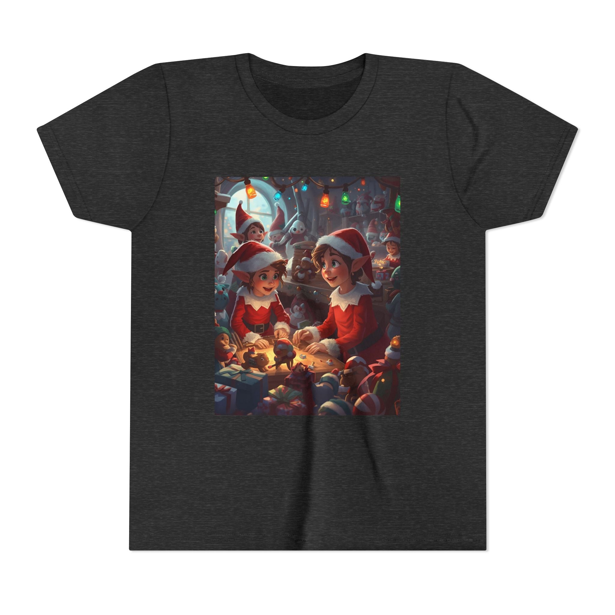 Christmas Elf Youth Short Sleeve Tee