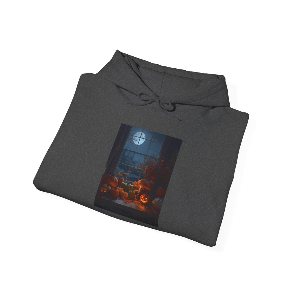 Cozy Unisex Hooded Sweatshirt | Perfect for Fall, Halloween Vibes, Comfortable Layer, Gift for Friends, Casual Wear
