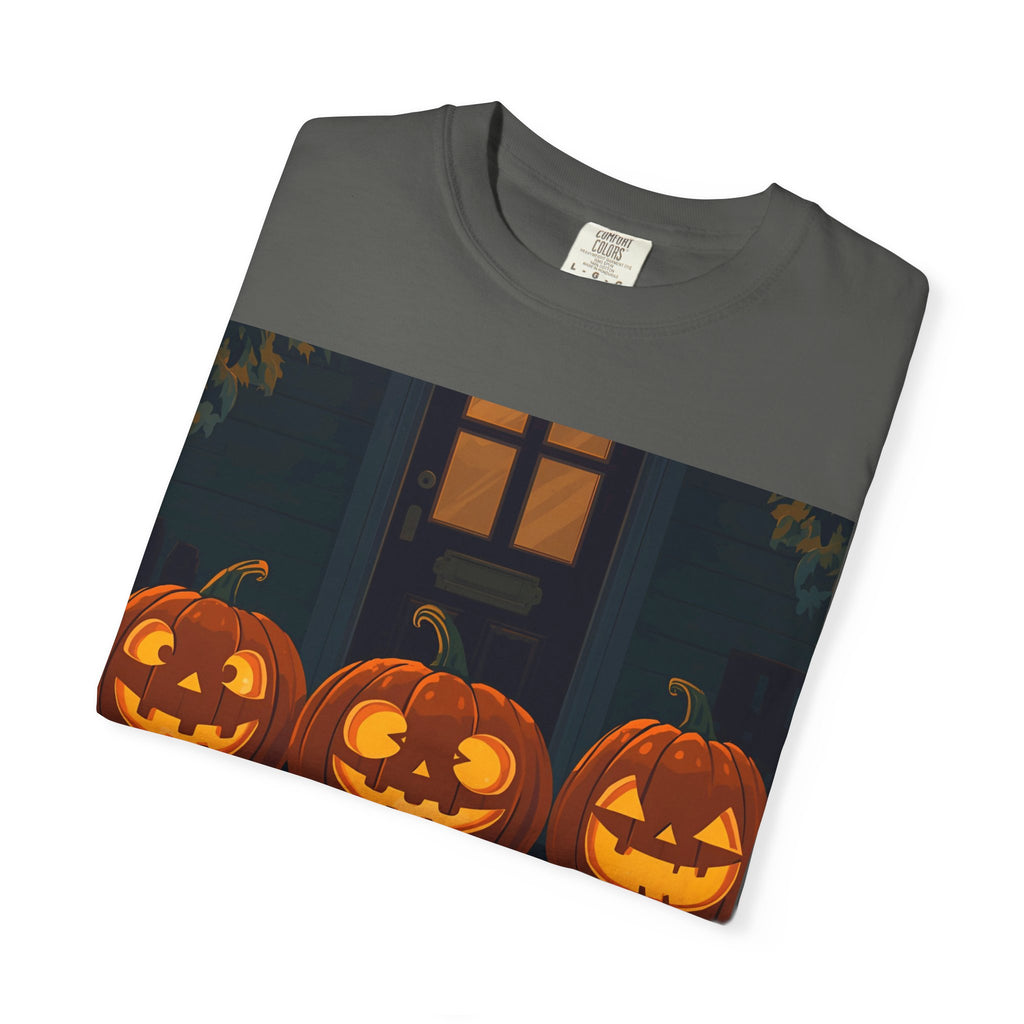 Happy Halloween Unisex T-Shirt, Spooky Season Apparel, Halloween Costume, Fall T-Shirt, Pumpkin Design Shirt, Y'all Graphic Tee