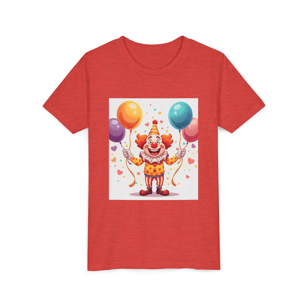 Funny Clown Youth Short Sleeve Tee