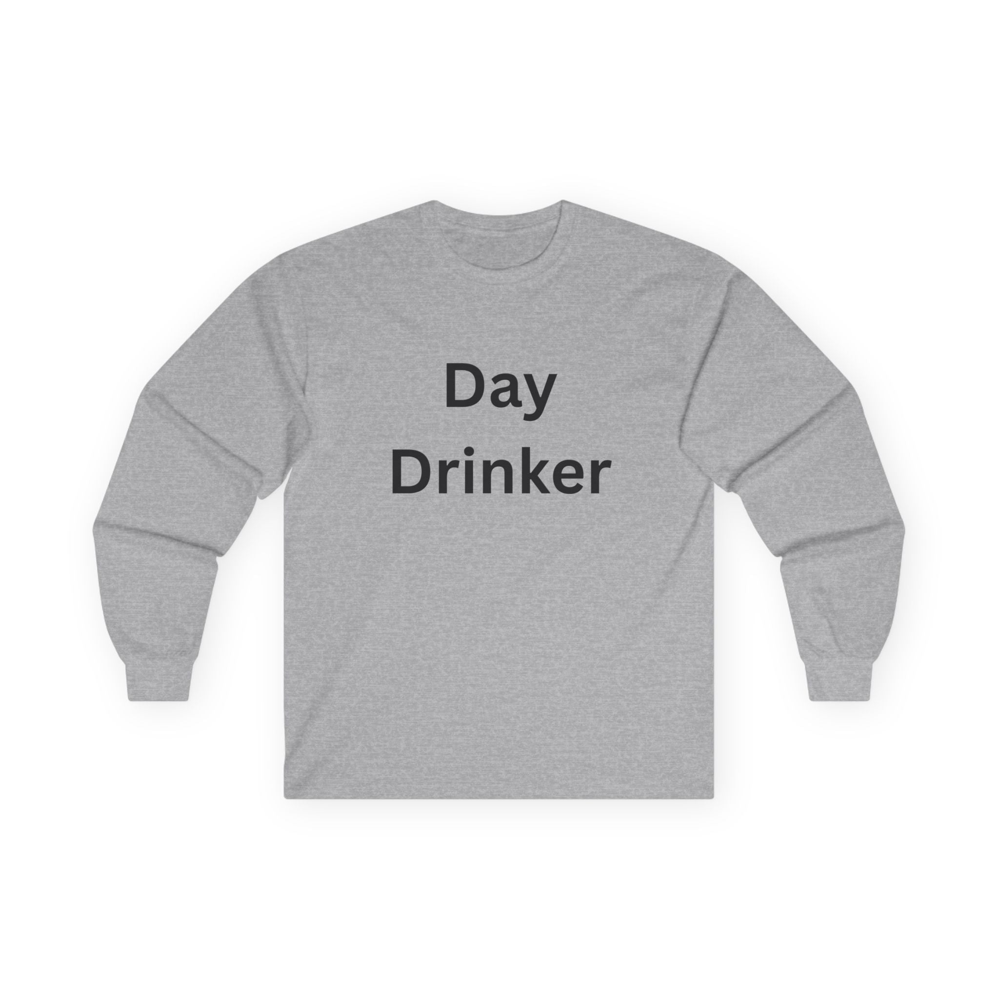 Day Drinker Unisex Long Sleeve Tee - Perfect for Parties, Gifts, Everyday Wear, Festivals, and Casual Hangouts