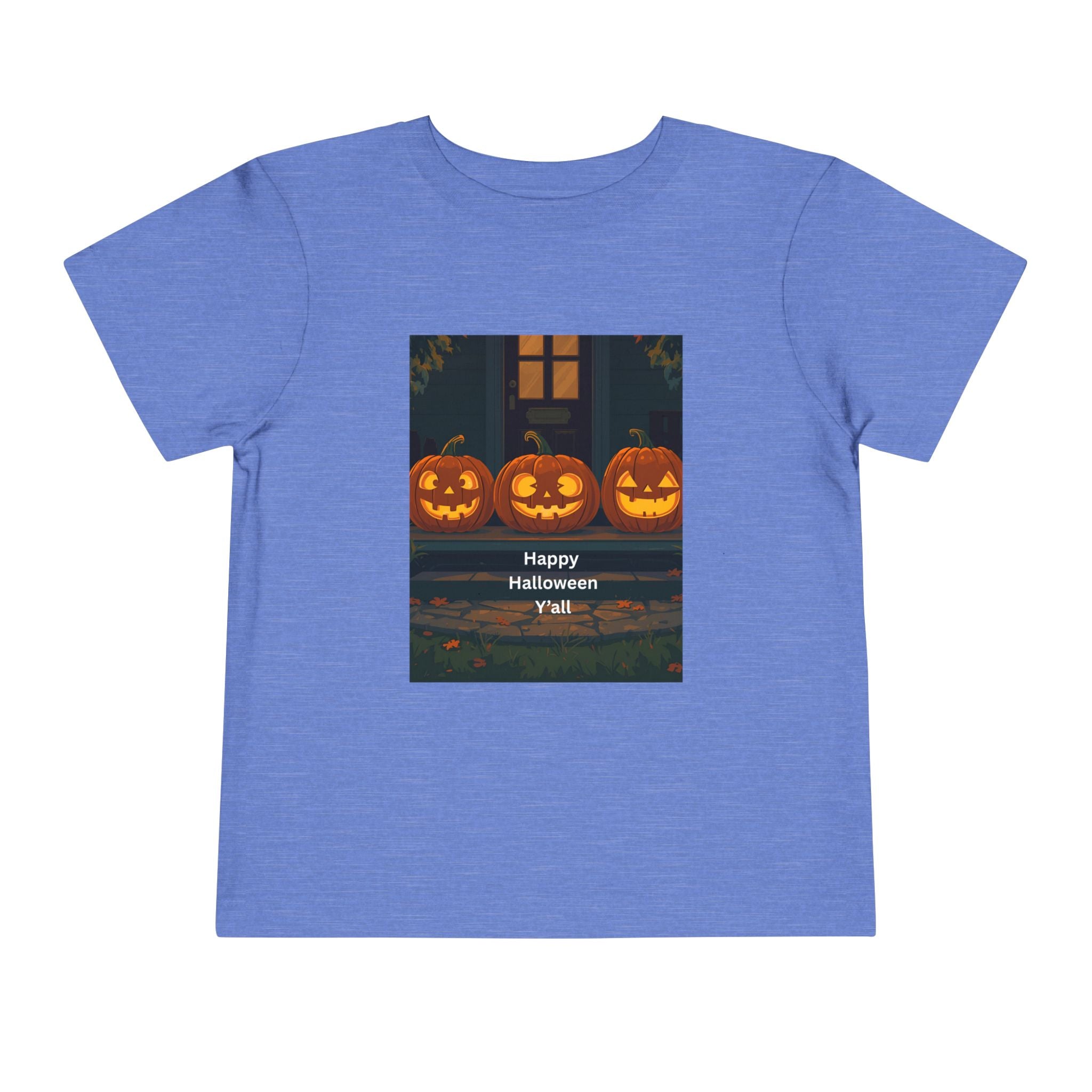Spooky Pumpkin Toddler Short Sleeve Tee