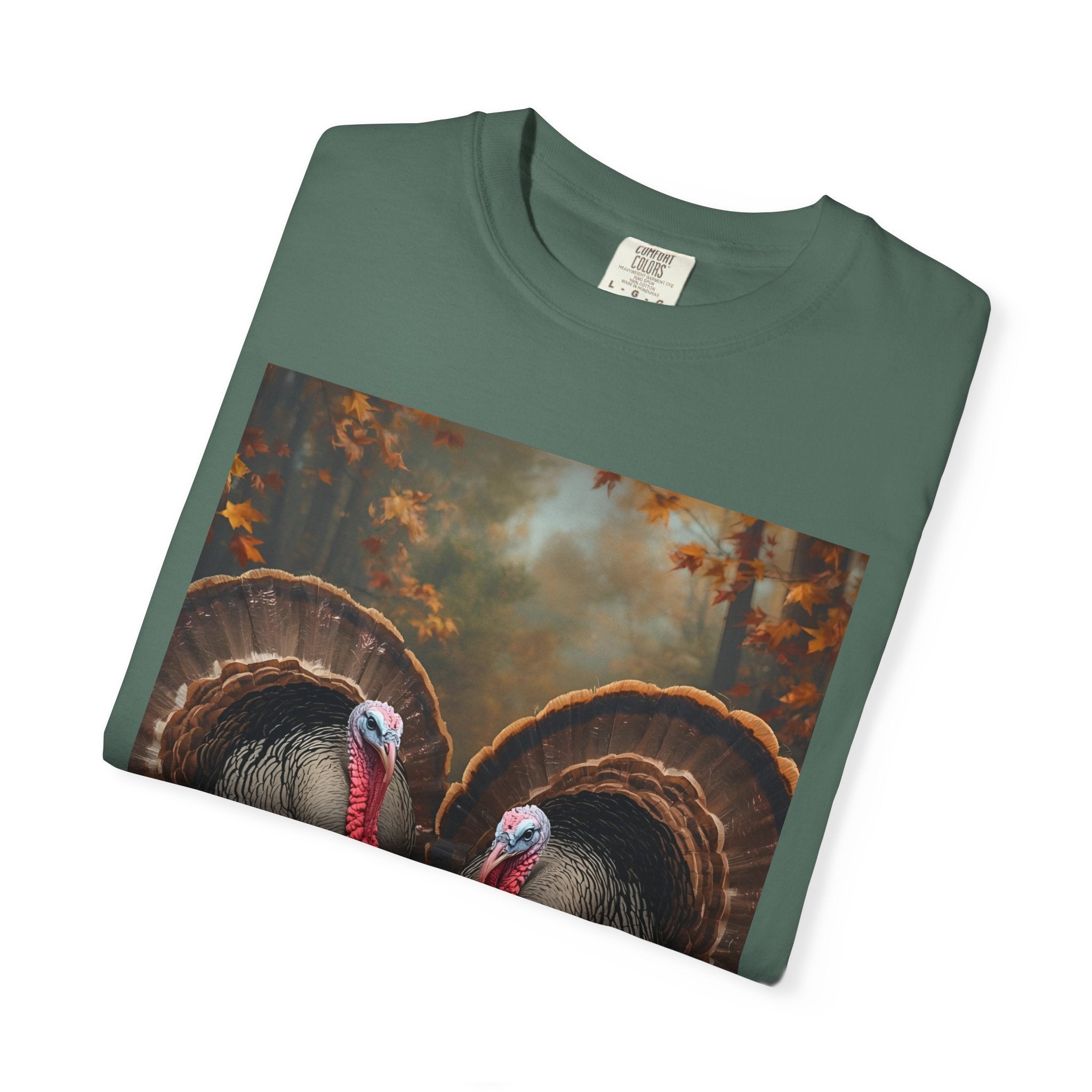 Thanksgiving Turkey T-Shirt, Fall Apparel, Unisex Tee, Harvest Celebration Gift, Autumn Wardrobe Essential
