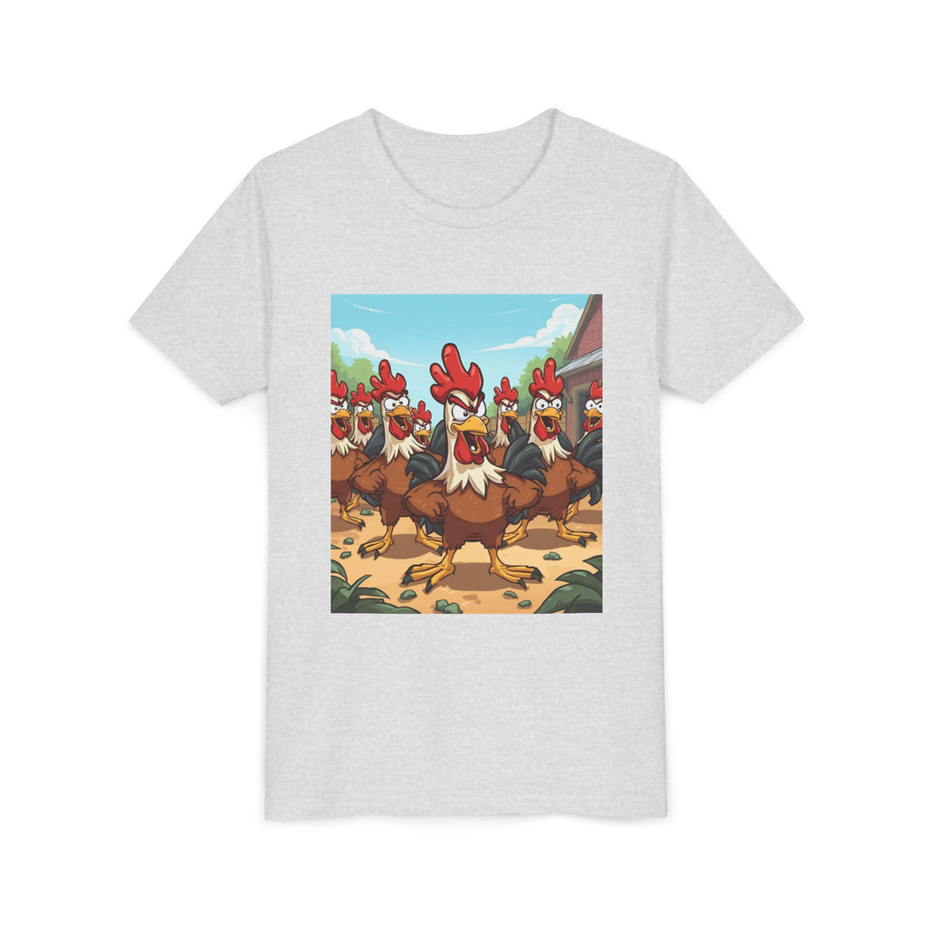 Chicken Funny Youth Short Sleeve Tee