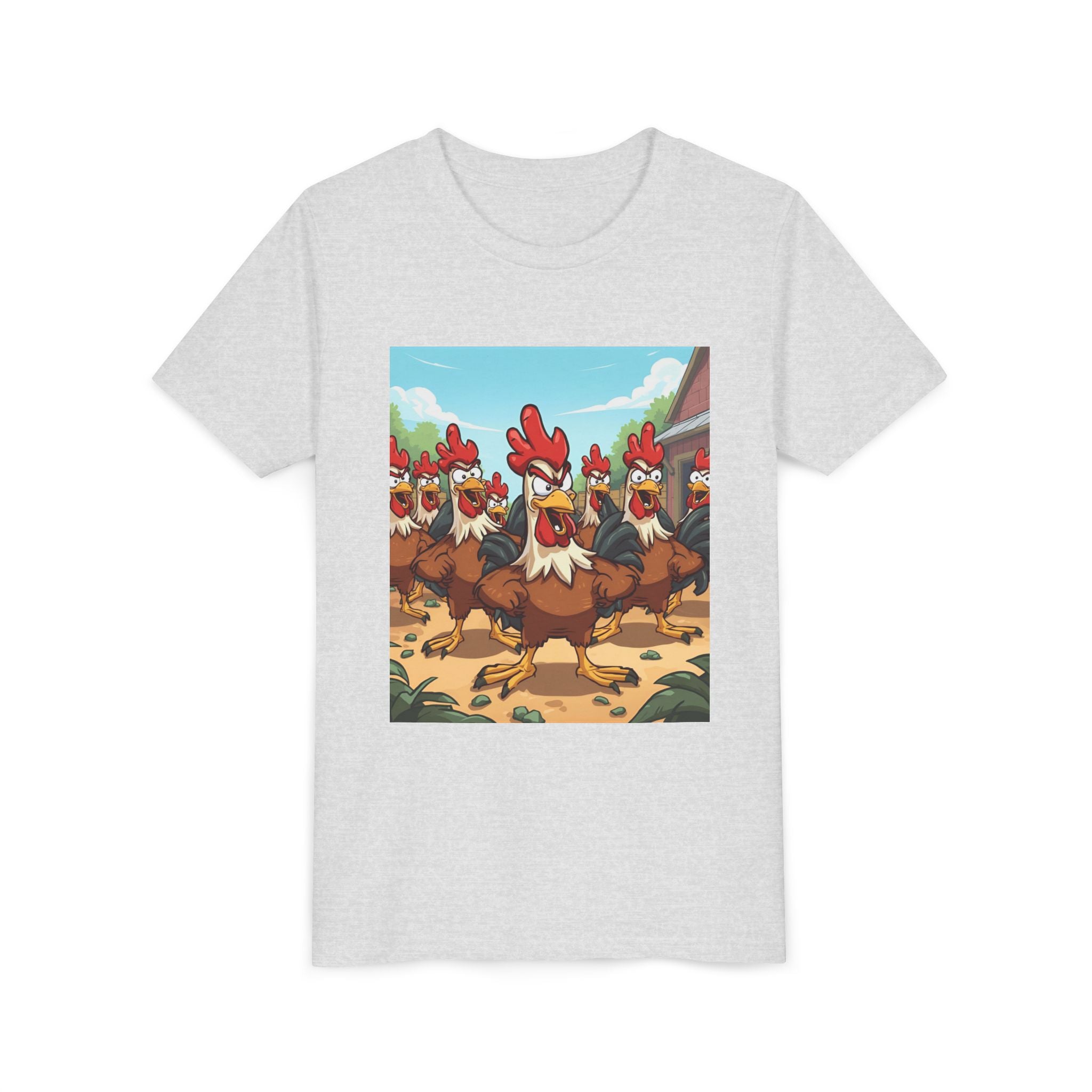 Chicken Funny Youth Short Sleeve Tee