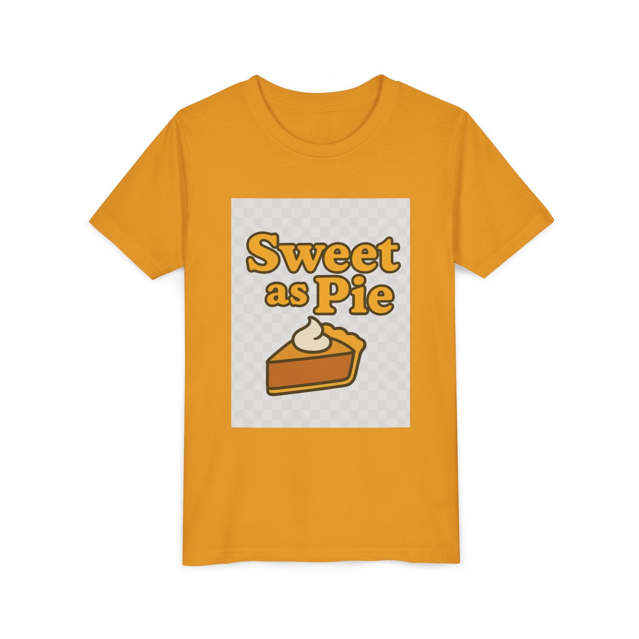Sweet as Pie Youth Tee - Cute Dessert Graphic T-Shirt for Kids