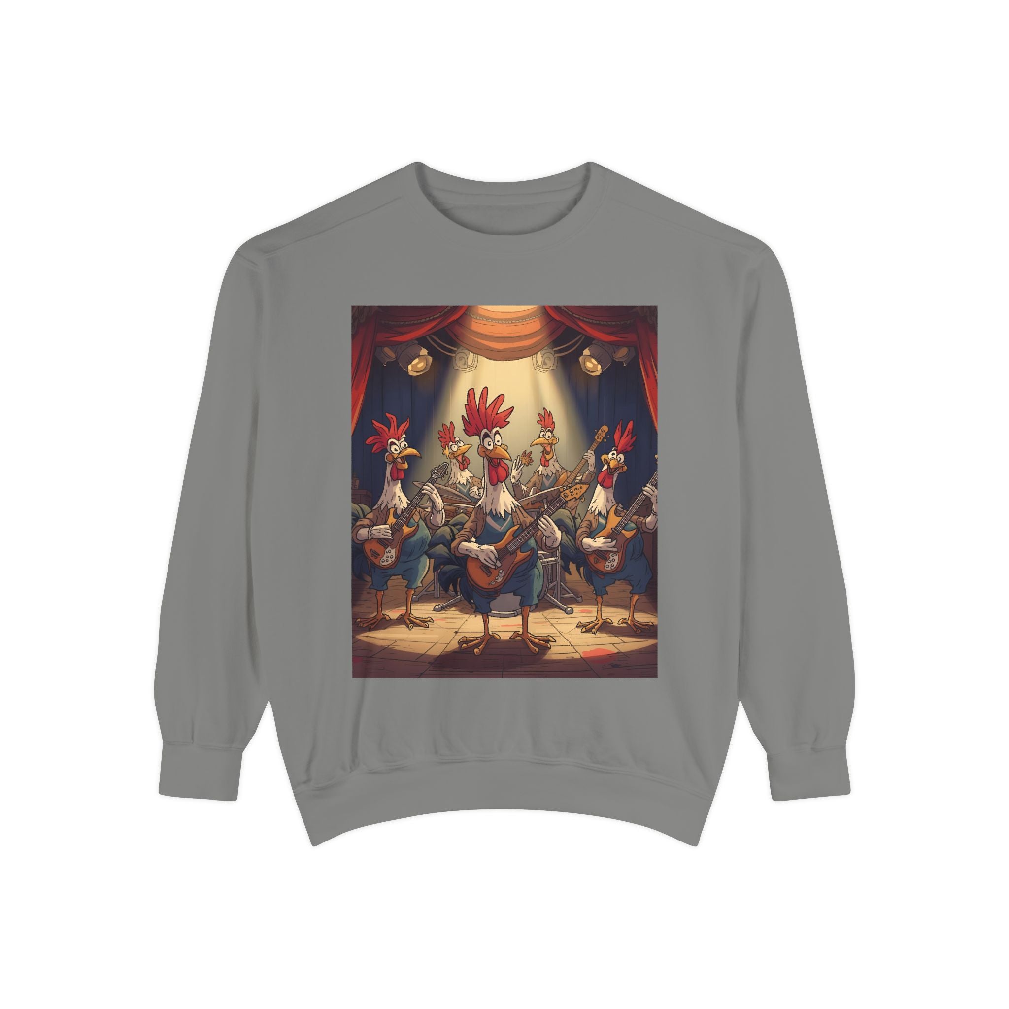 Chicken Funny Unisex Garment-Dyed Sweatshirt