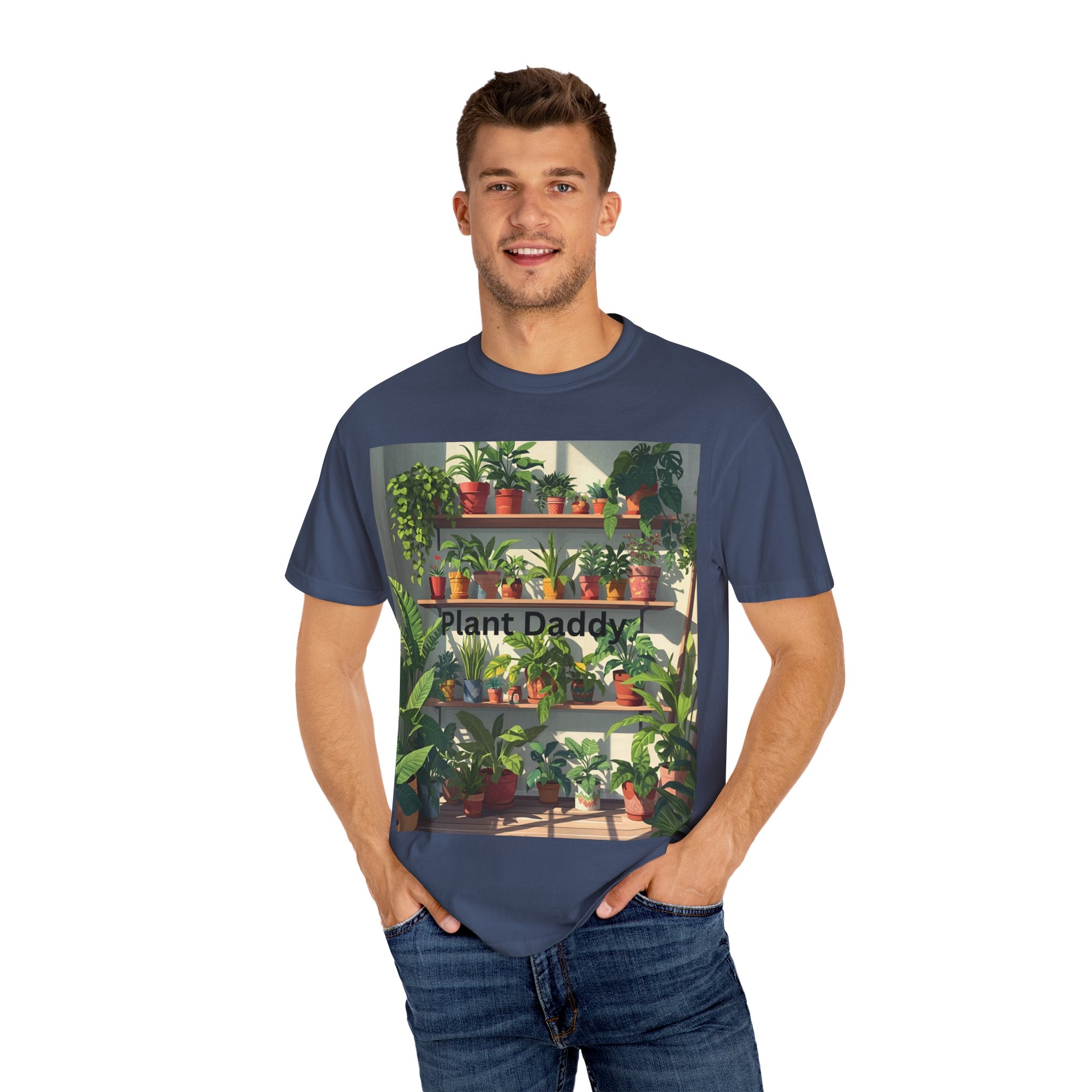 Plant Daddy Unisex Garment-Dyed T-shirt