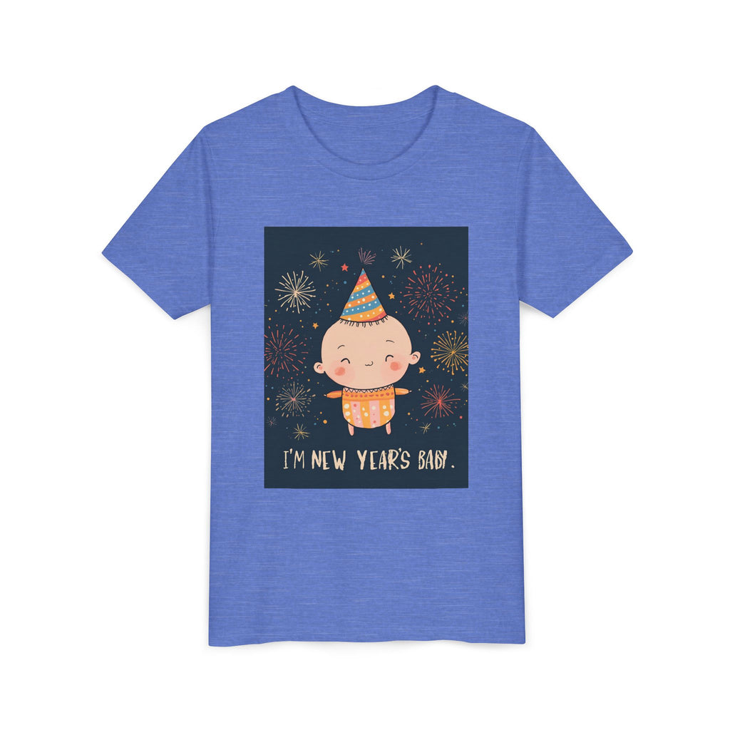 I Am A New Years Baby Youth Short Sleeve Tee