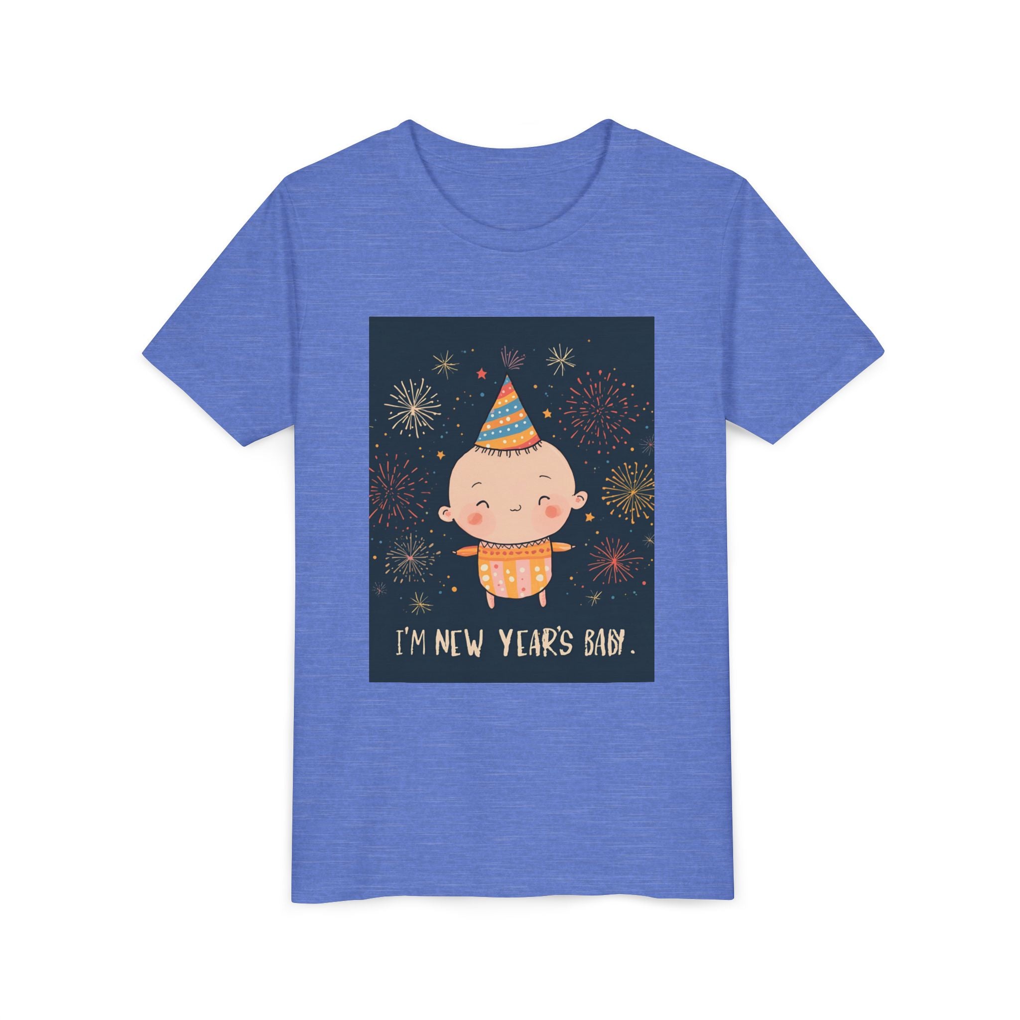 I Am A New Years Baby Youth Short Sleeve Tee