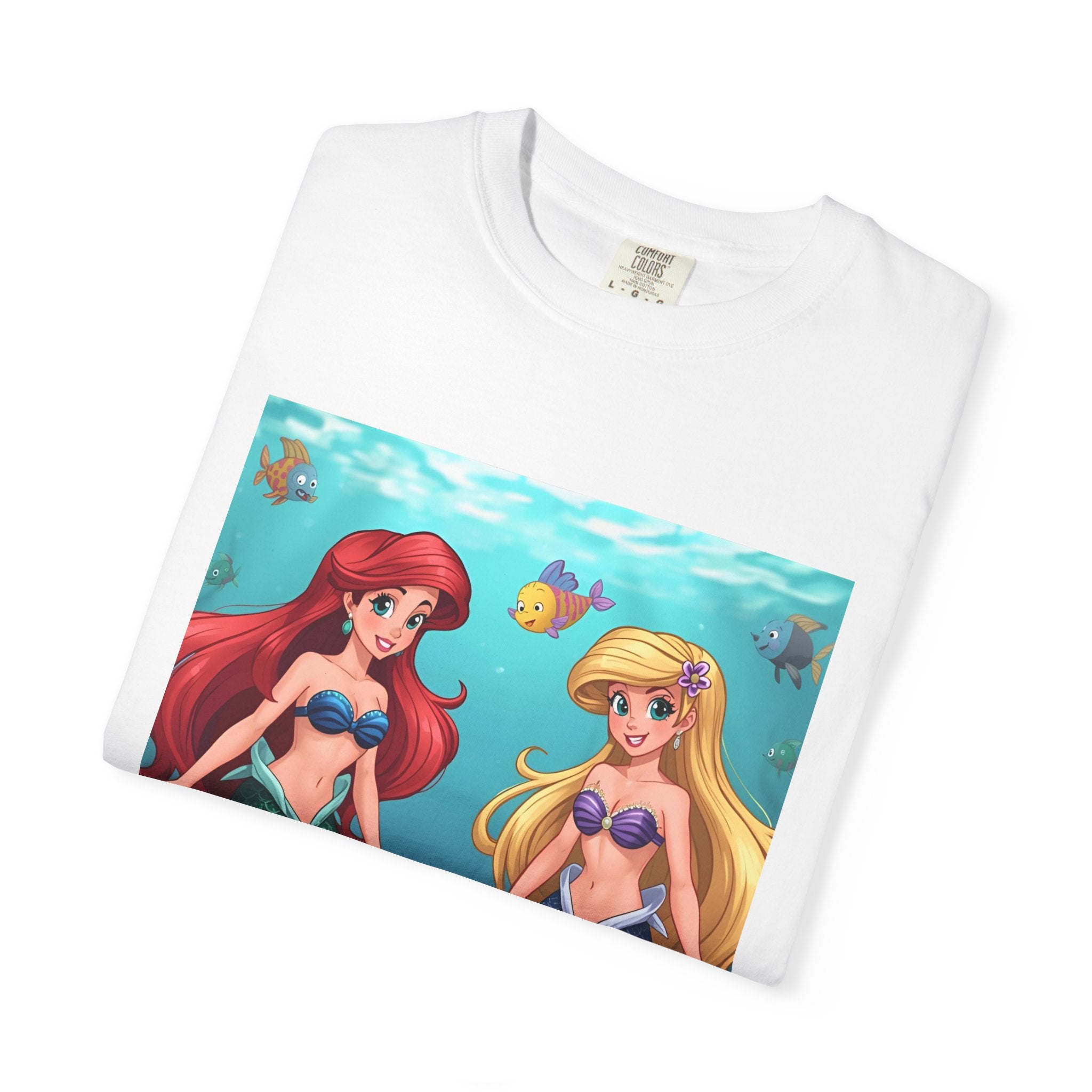 Mermaid Unisex Garment-Dyed T-shirt