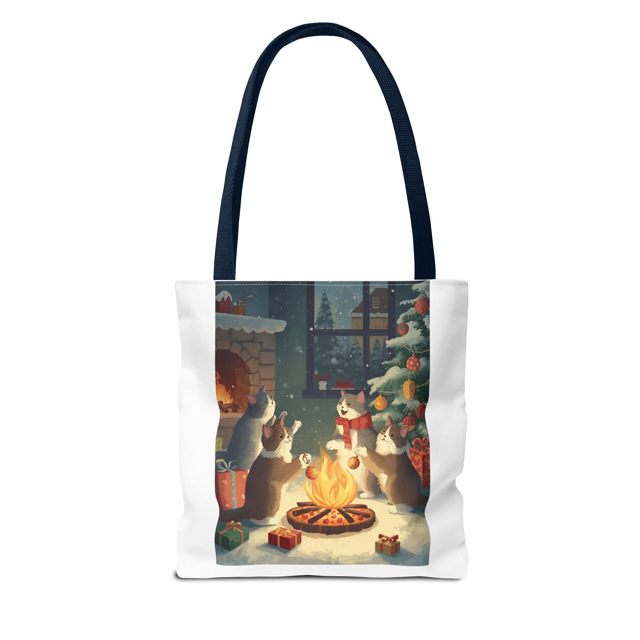 Cute Cats Christmas Tote Bag (AOP)