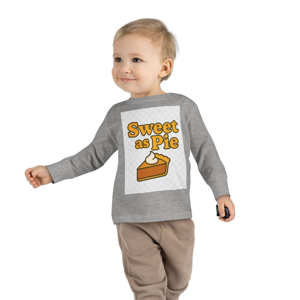 Sweet As Pie Toddler Long Sleeve Tee