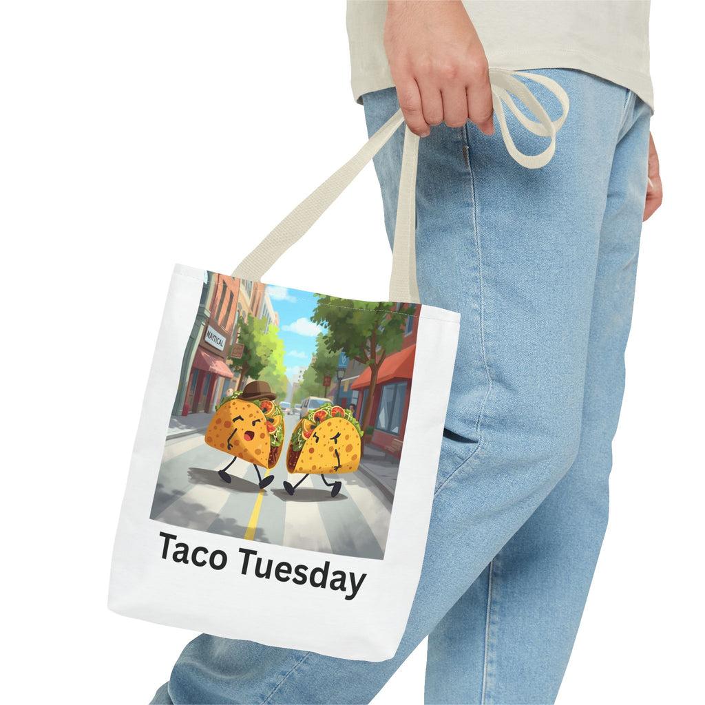 Taco Tuesday Tote Bag, Funny Grocery Bag, Taco Lover Gift, Cute Shopping Bag, Everyday Tote, Unique Gift Idea