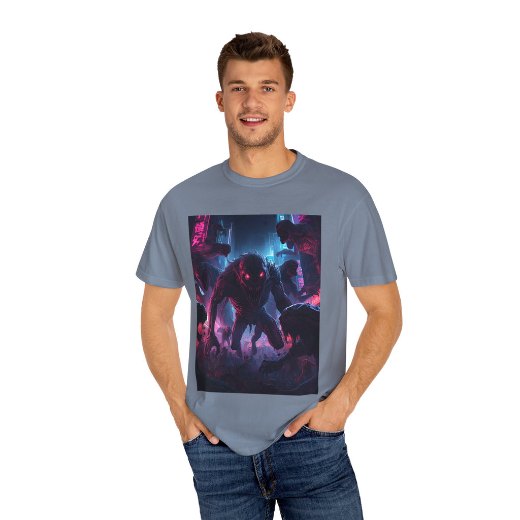 Spooky Creature Unisex Graphic Tee - Halloween Horror T-Shirt, Vintage Style, Spooky Gift, Unisex Halloween Apparel, Unique Costume Alternative