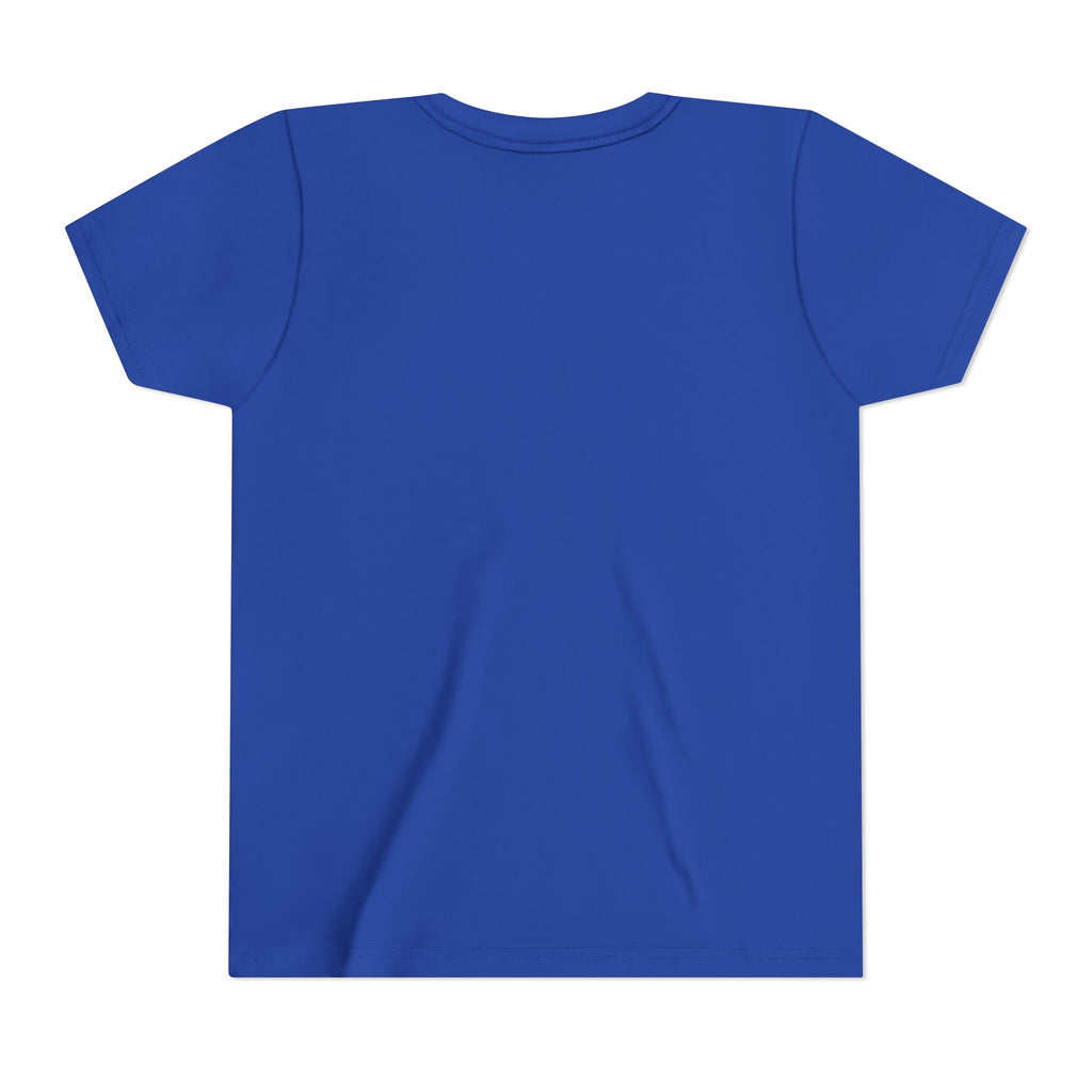 Cozy Christmas Youth Tee, Holiday Gift for Kids, Festive Short Sleeve Shirt, Winter Wear, Family Photos, Christmas Apparel