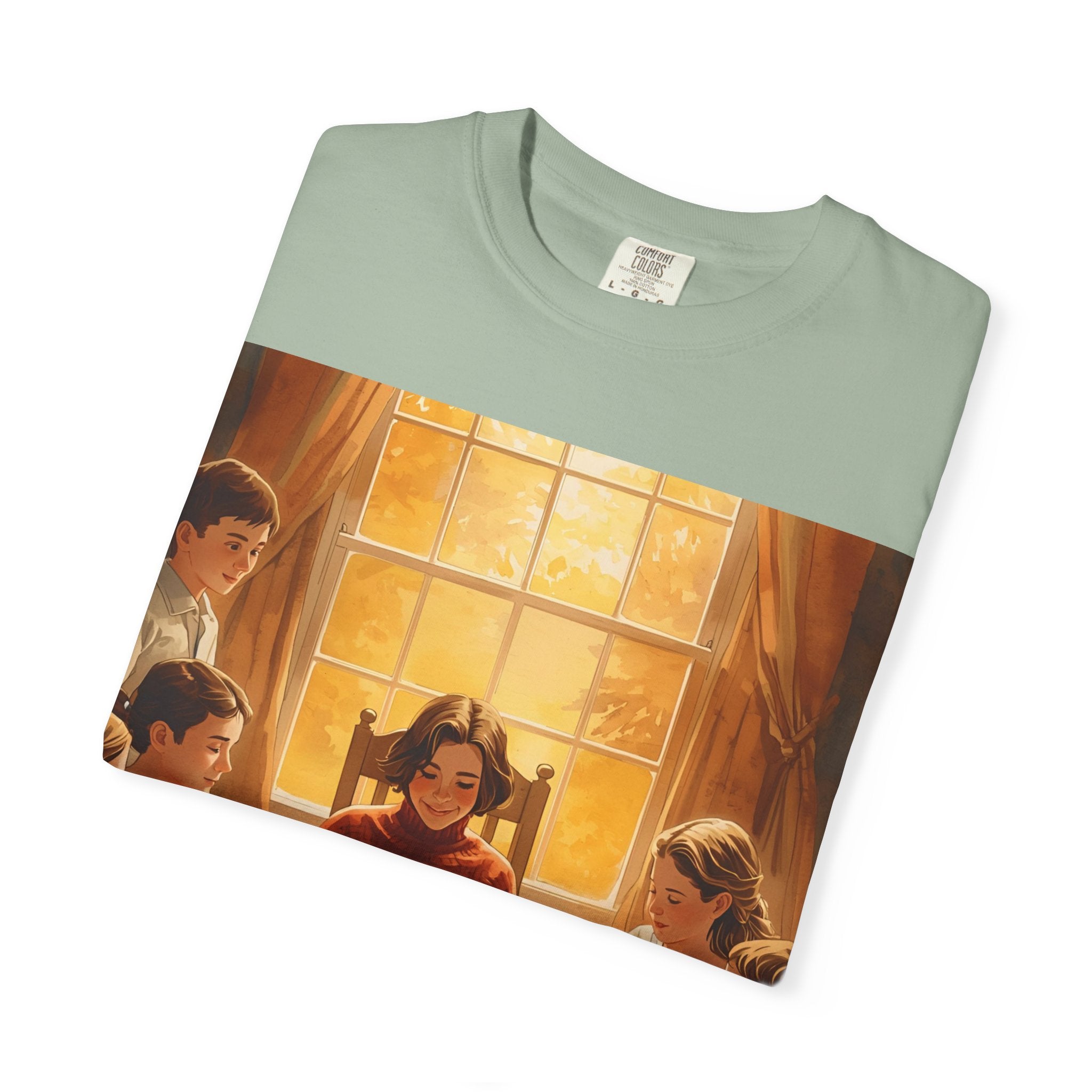 Thankful Family Dinner T-shirt, Unisex Tee, Fall Apparel, Cozy Top, Gift for Thanksgiving Lovers, Family Gathering Shirt