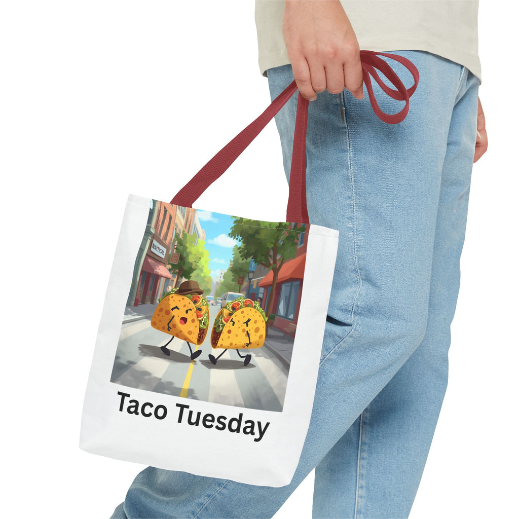 Taco Tuesday Tote Bag, Funny Grocery Bag, Taco Lover Gift, Cute Shopping Bag, Everyday Tote, Unique Gift Idea
