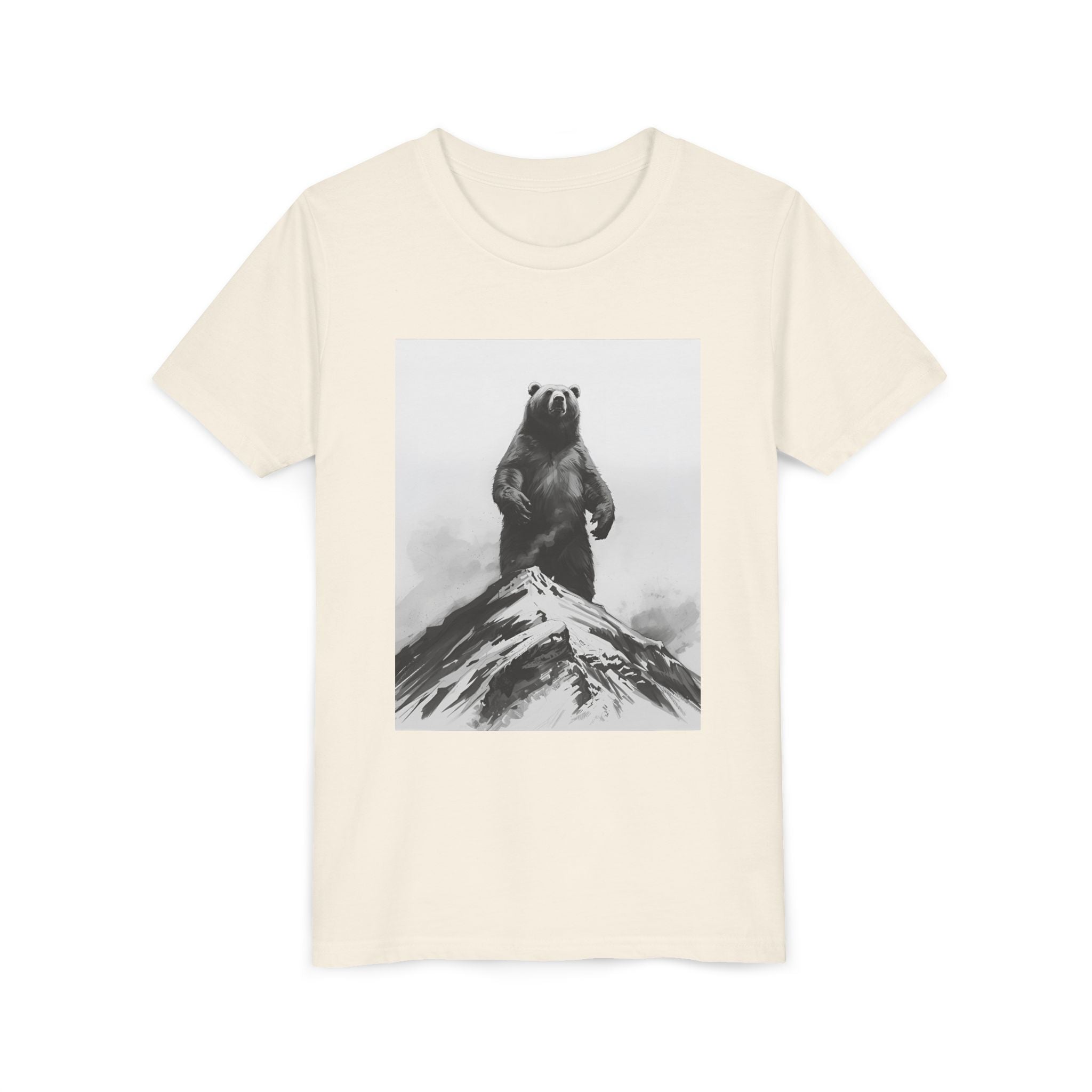 Bear Mountain Snow Youth Short Sleeve Tee