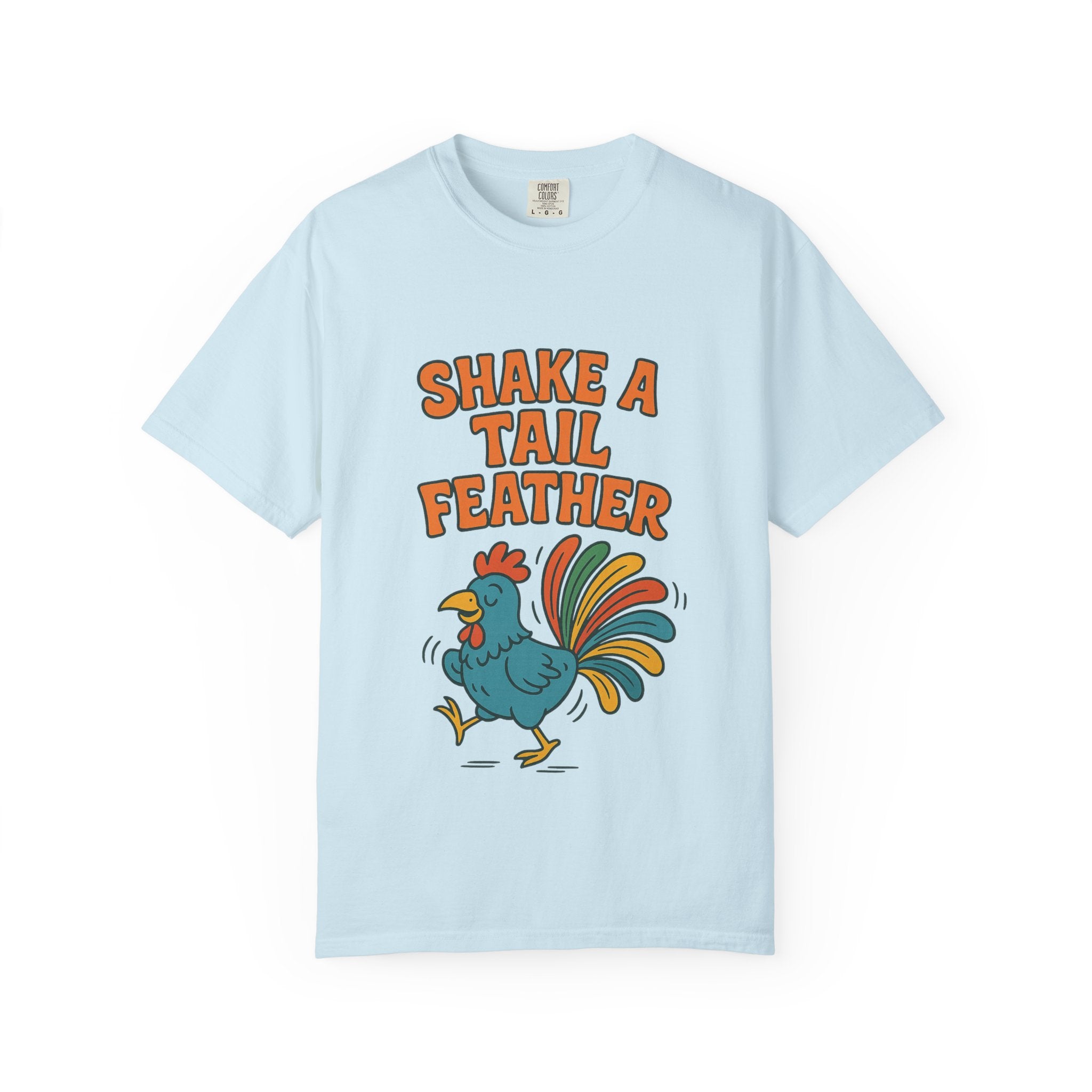 Playful Chicken Graphic Tee, Unisex T-shirt for Fun Parties, Gift for Poultry Lovers, Casual Wear, Summer Vibes