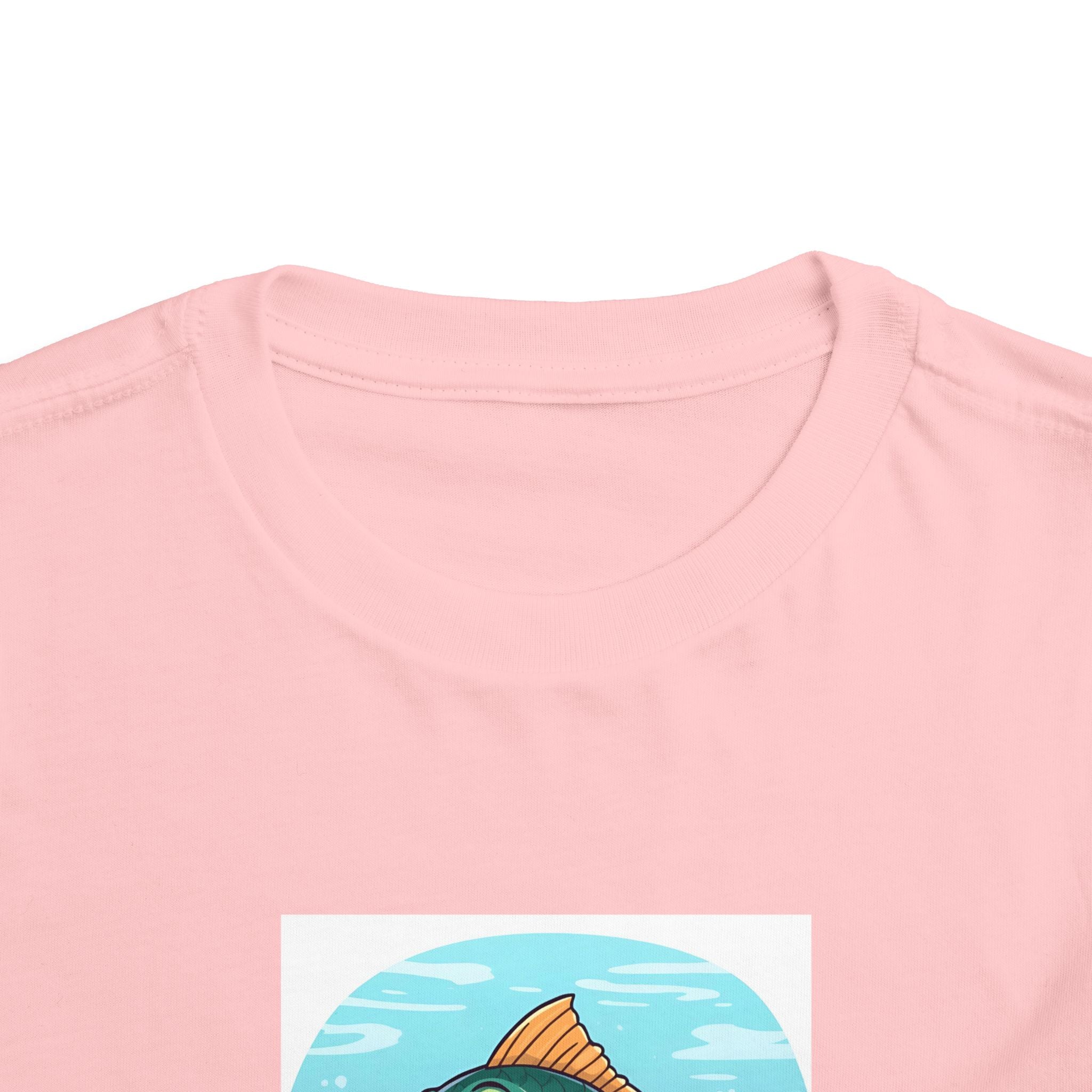 Here Fishy Fishy Fishy Toddler Short Sleeve Tee