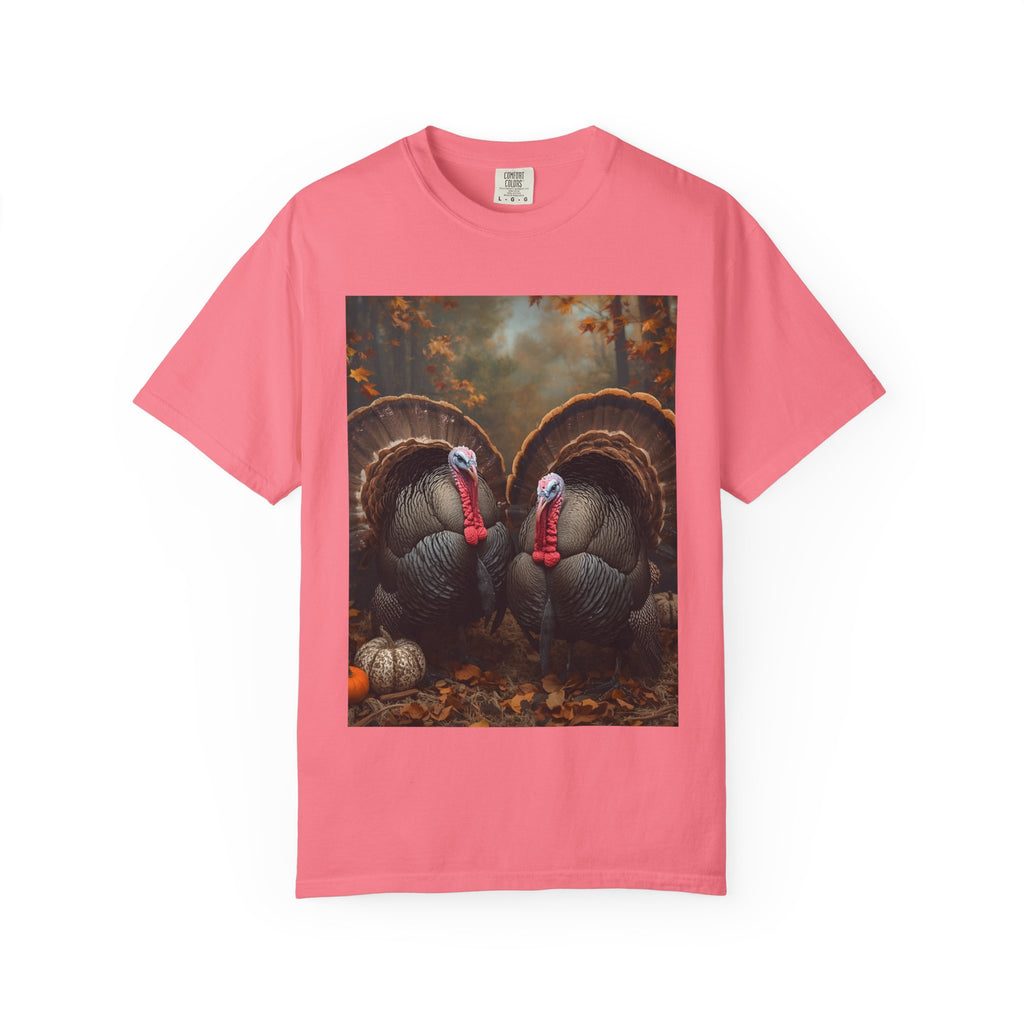 Thanksgiving Turkey T-Shirt, Fall Apparel, Unisex Tee, Harvest Celebration Gift, Autumn Wardrobe Essential
