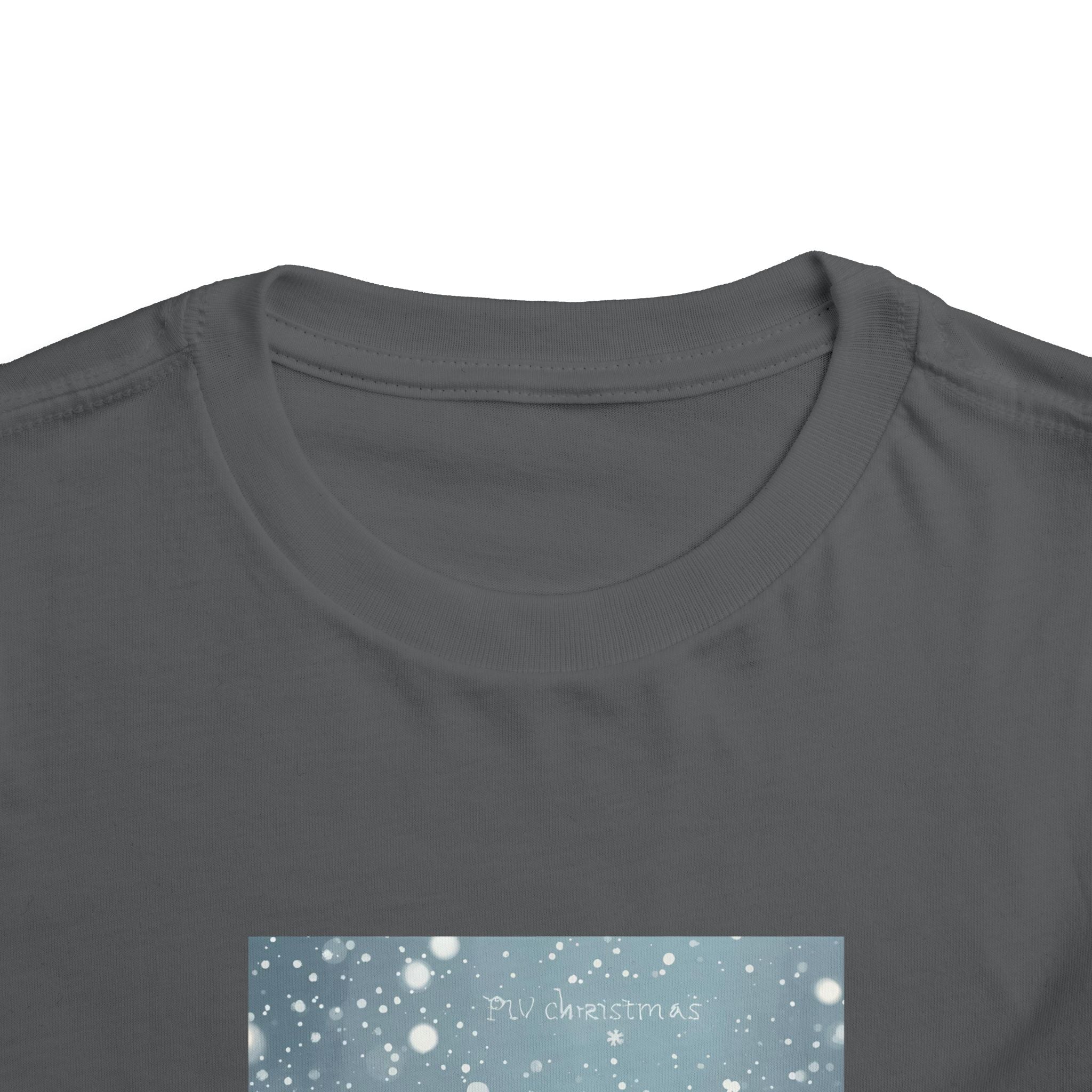 Cute Christmas Dogs Toddler Short Sleeve Tee