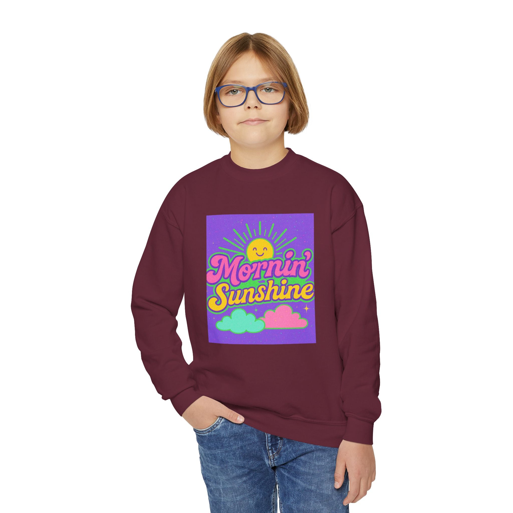 Mornin Sunshine Youth Crewneck Sweatshirt