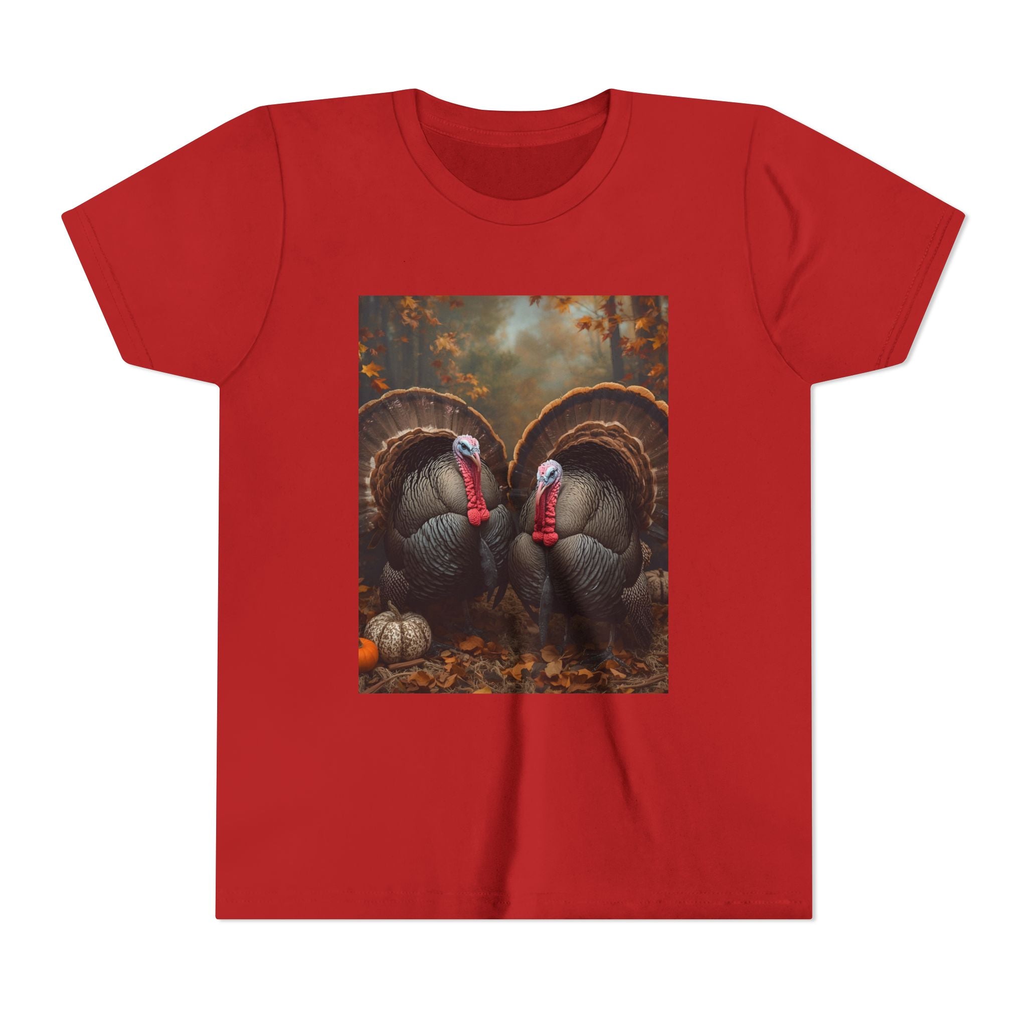 Thanksgiving Turkey Youth Short Sleeve Tee
