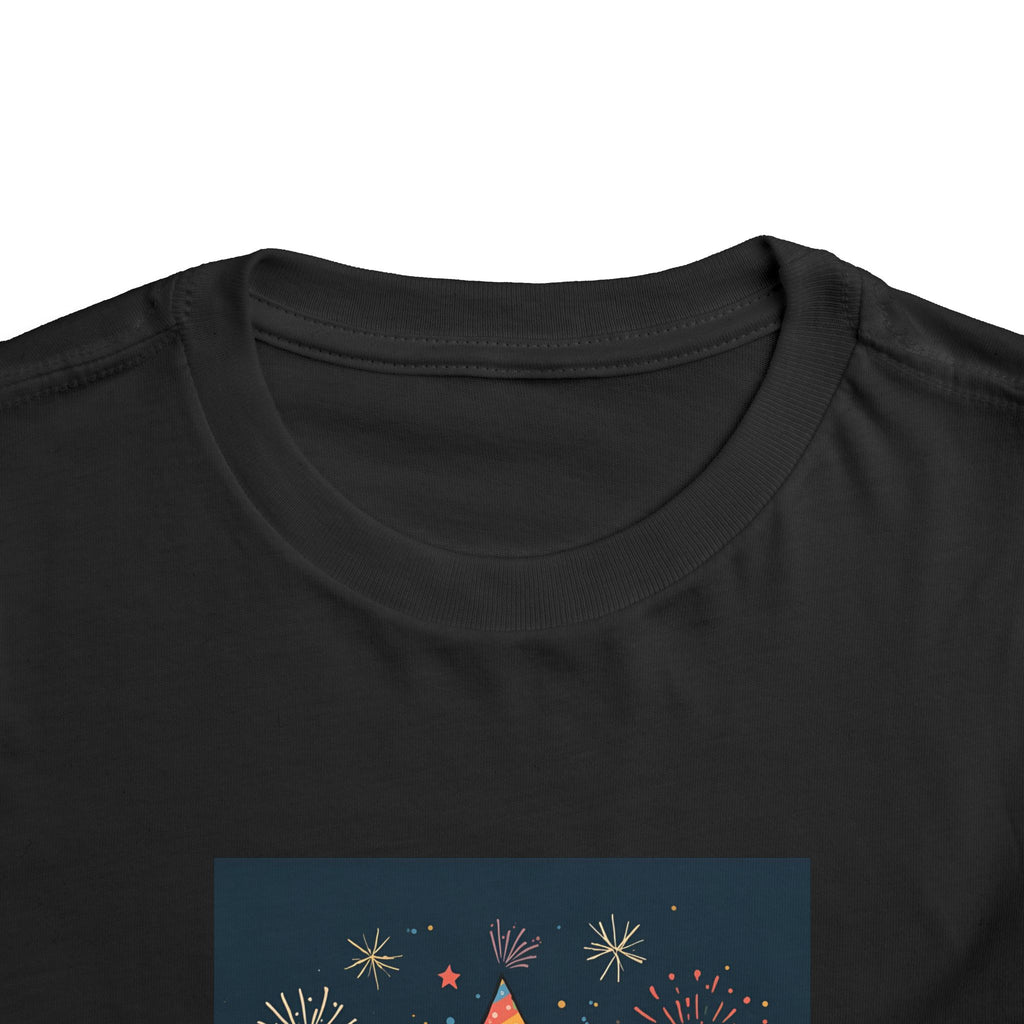 I Am A New Years Baby Toddler Short Sleeve Tee