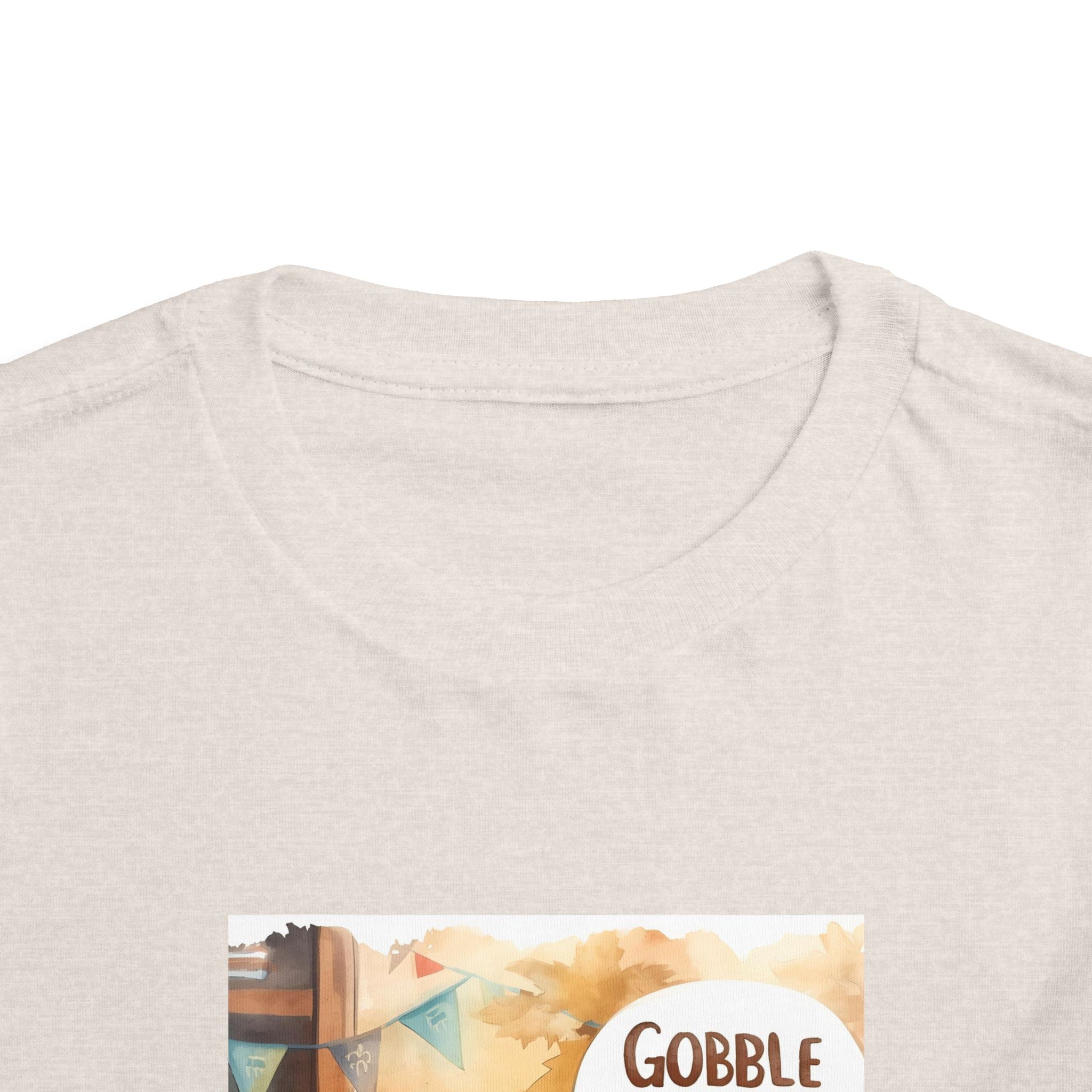 Thanksgiving Turkey Toddler Short Sleeve Tee