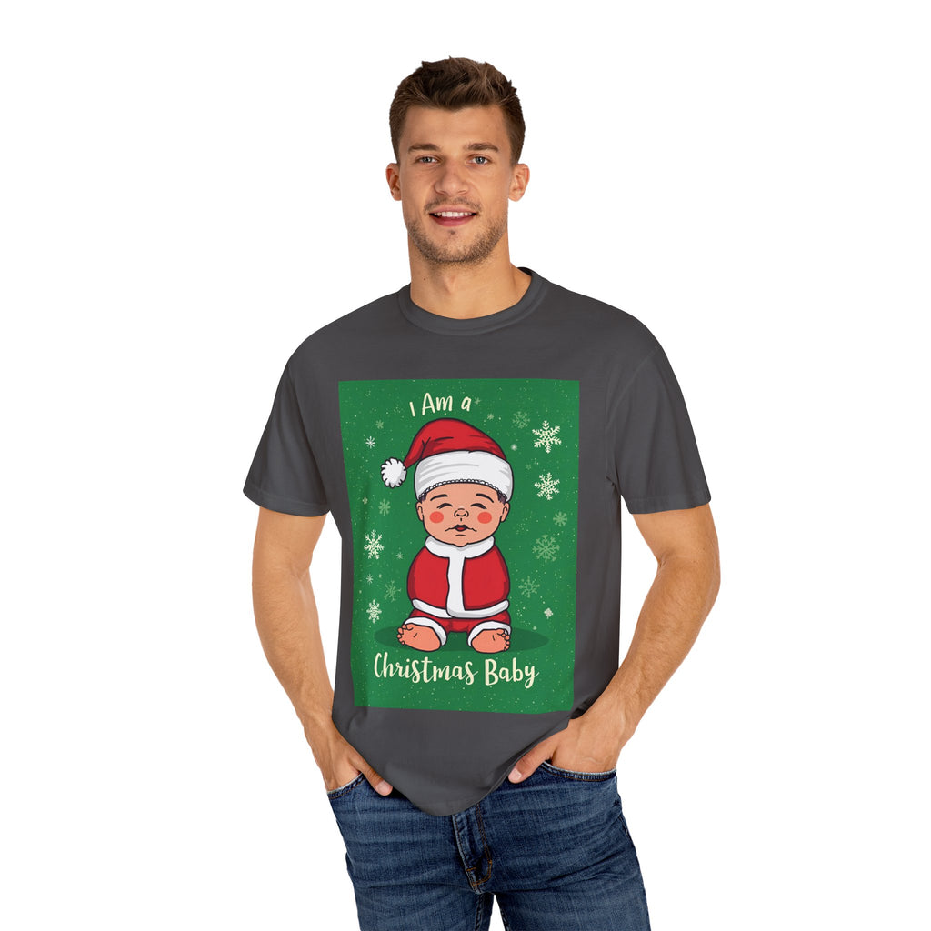 Christmas Baby T-Shirt, Cute Holiday Tee, Unisex Christmas Apparel, Baby's First Christmas, Family Matching Shirt