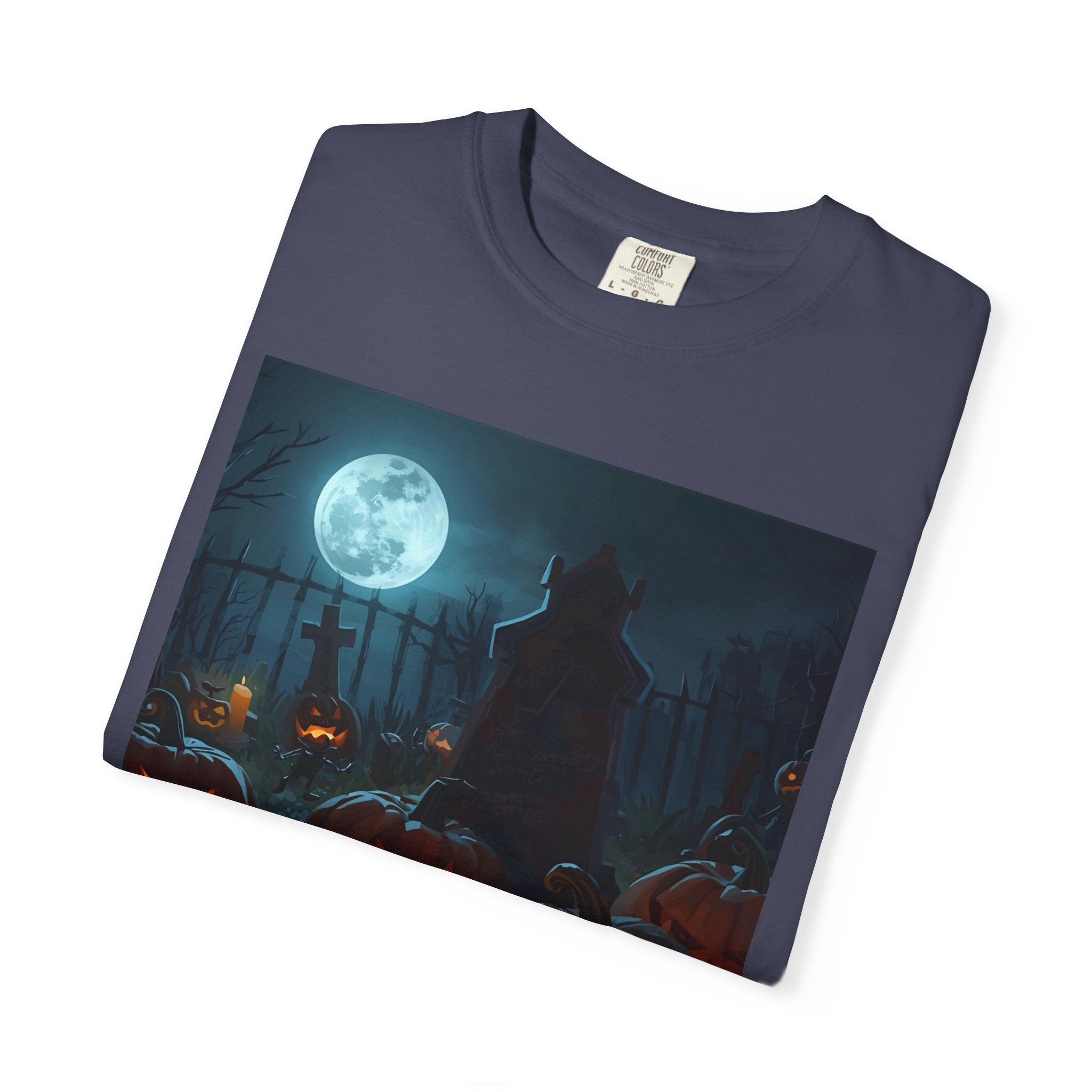 Halloween Pumpkin Unisex T-Shirt, Spooky Shirt, Fall Apparel, Halloween Costume, Casual Wear, Party Shirt