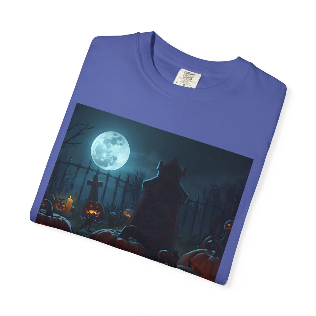 Halloween Pumpkin Unisex T-Shirt, Spooky Shirt, Fall Apparel, Halloween Costume, Casual Wear, Party Shirt