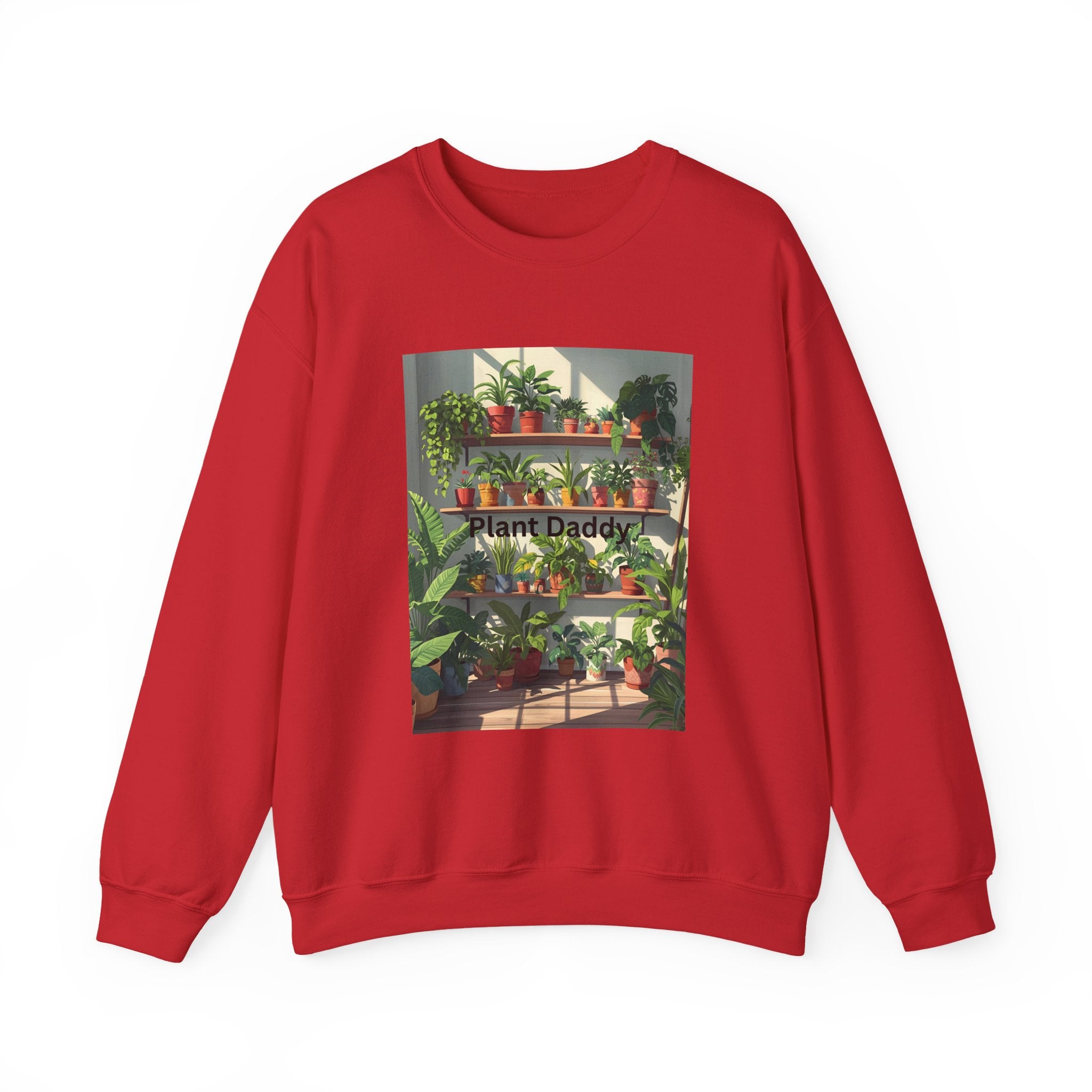 Plant Daddy Sweatshirt, Unisex Gardening Crewneck, Perfect Gift for Plant Lovers, Cozy Indoor Wear, Houseplant Enthusiast Apparel