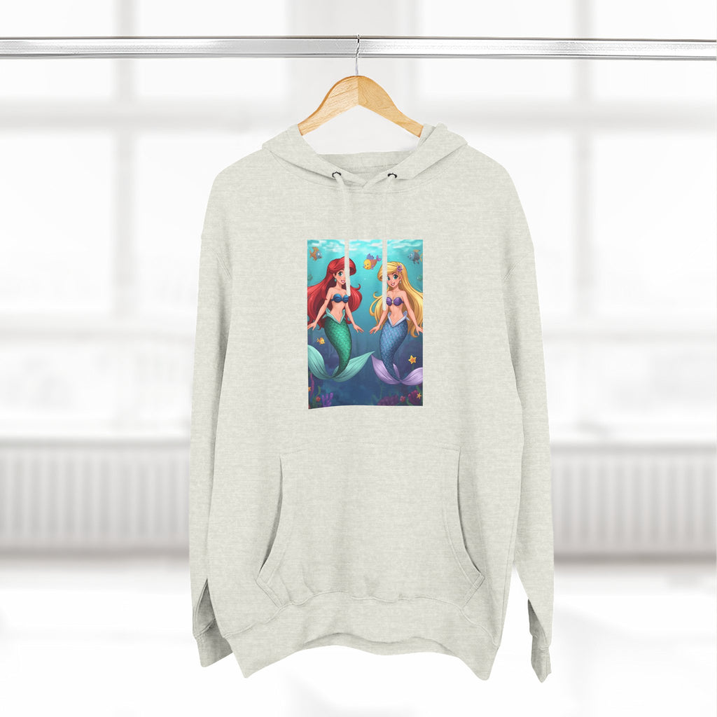 Mermaid Three-Panel Fleece Hoodie