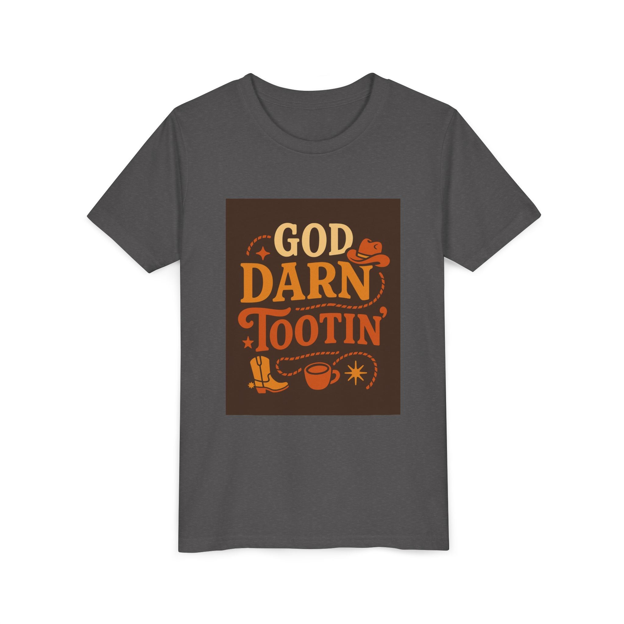 God Darn Tootin Youth Short Sleeve Tee
