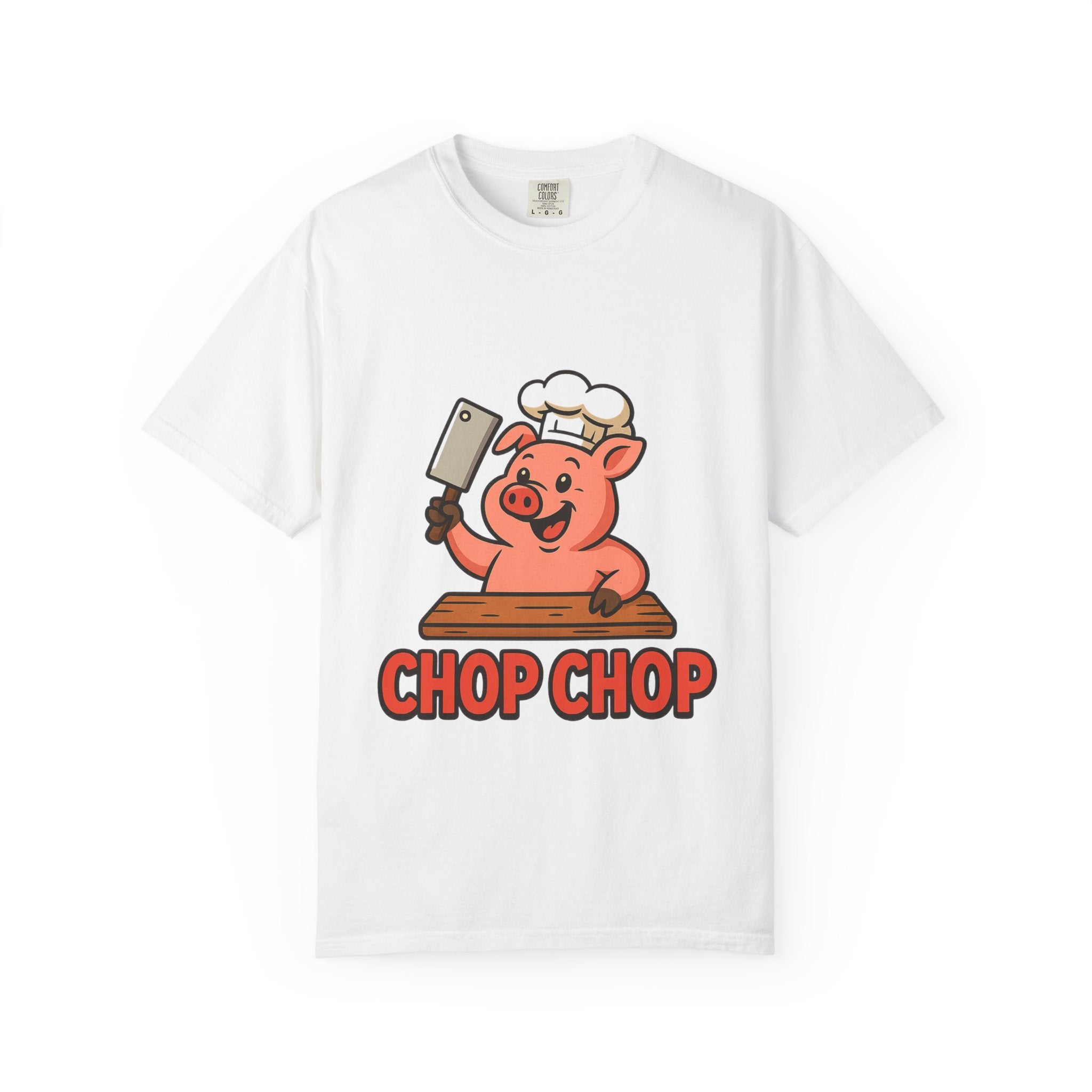 Funny Chef Pig T-shirt, Humorous Cooking Shirt, Gift for Food Lovers, BBQ Master Tee, Fun Kitchen Apparel