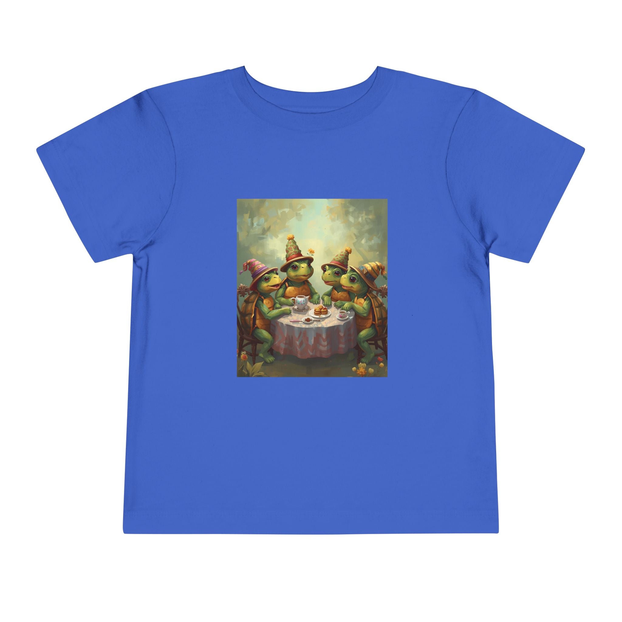 Whimsical Turtle Toddler Short Sleeve Tee
