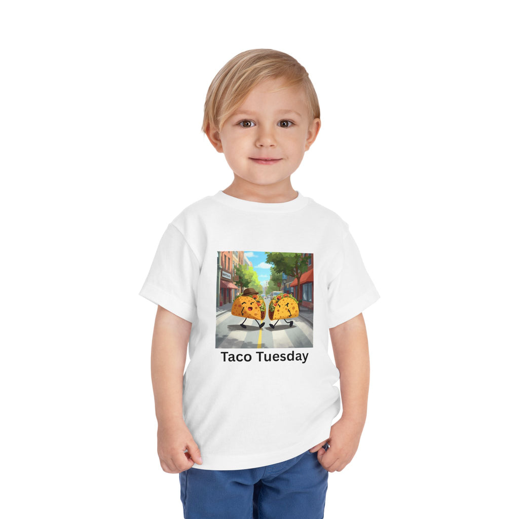Taco Tuesday Toddler Short Sleeve Tee