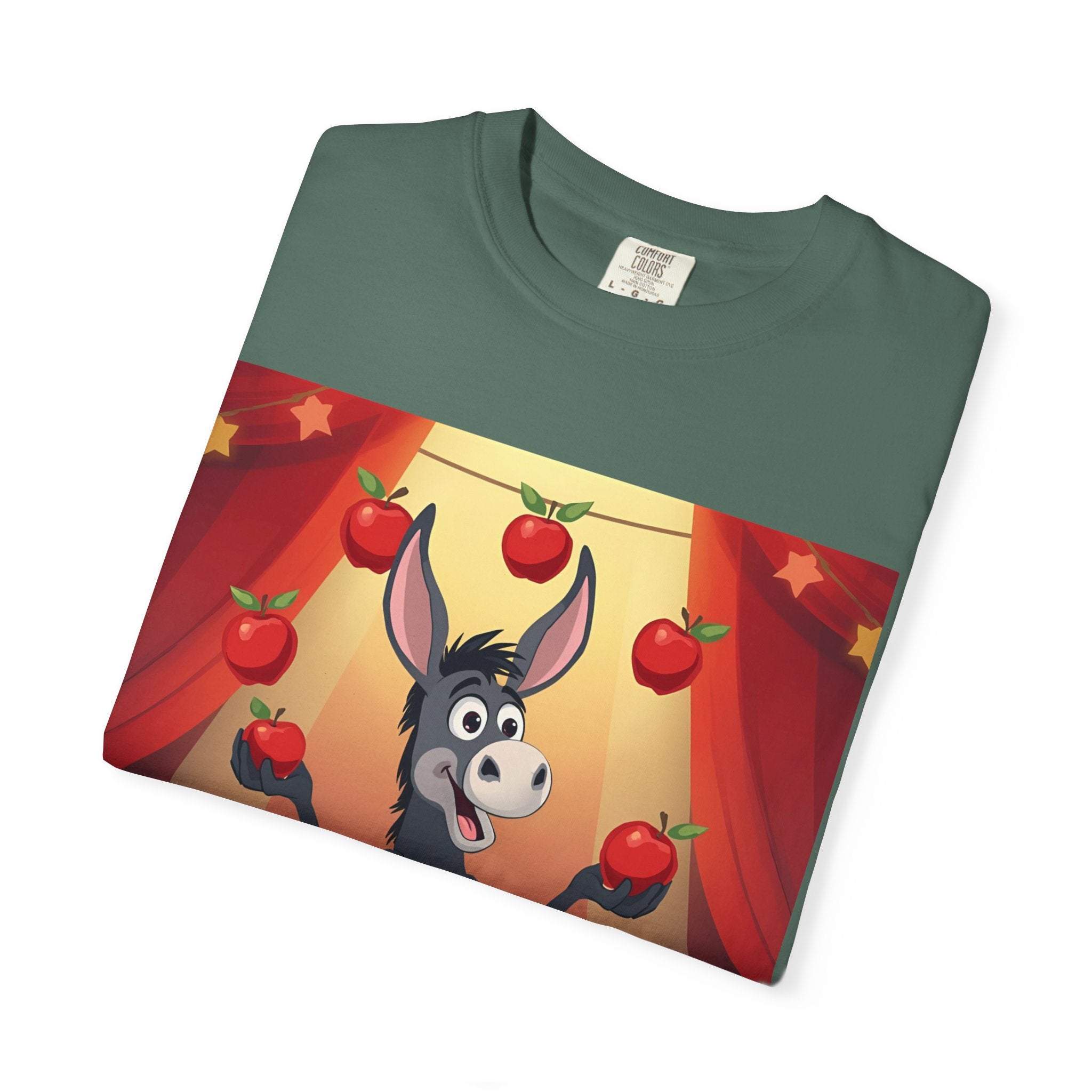 Donkey Cartoon T-Shirt for Fun Lovers, Perfect for Gifts, Casual Wear, Birthday Parties, Animal Theme, Unique Style