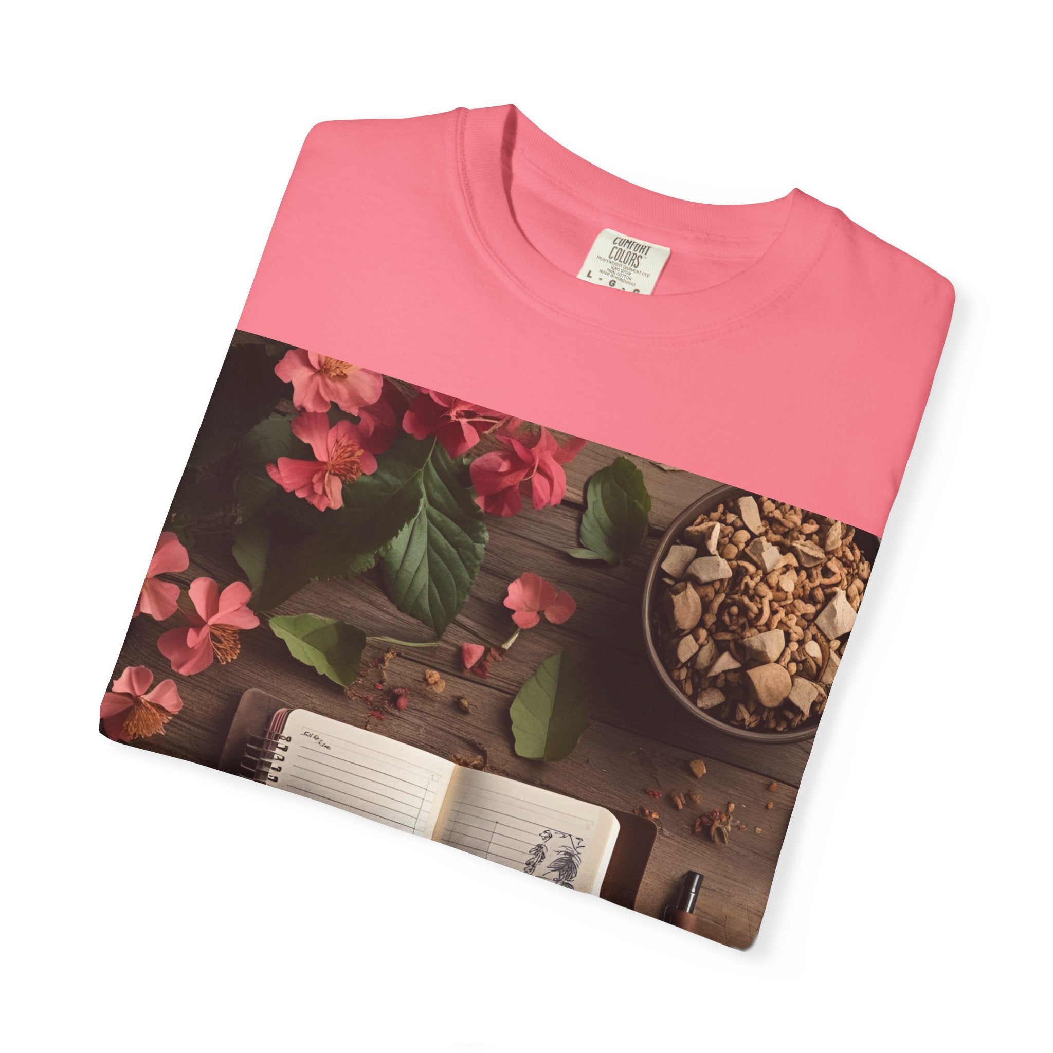 Chic Garden T-Shirt for Nature Lovers, Casual Wear, Eco-Friendly Apparel, Gift for Friends, Stylish Summer Shirt