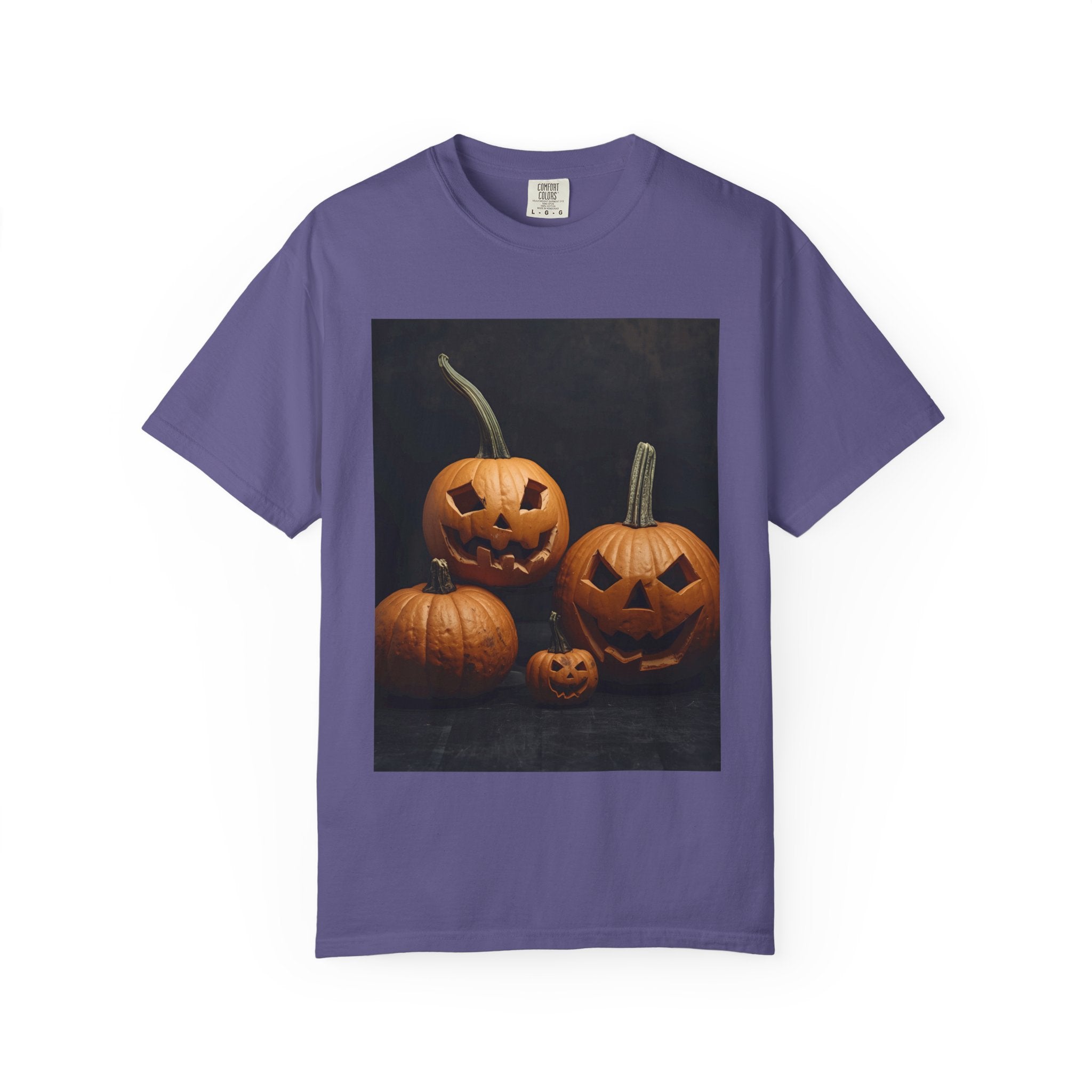 Halloween Pumpkin Graphic Tee, Unisex T-Shirt, Fall Fashion, Cozy Casual Wear, Spooky Season Apparel, Autumn Vibes