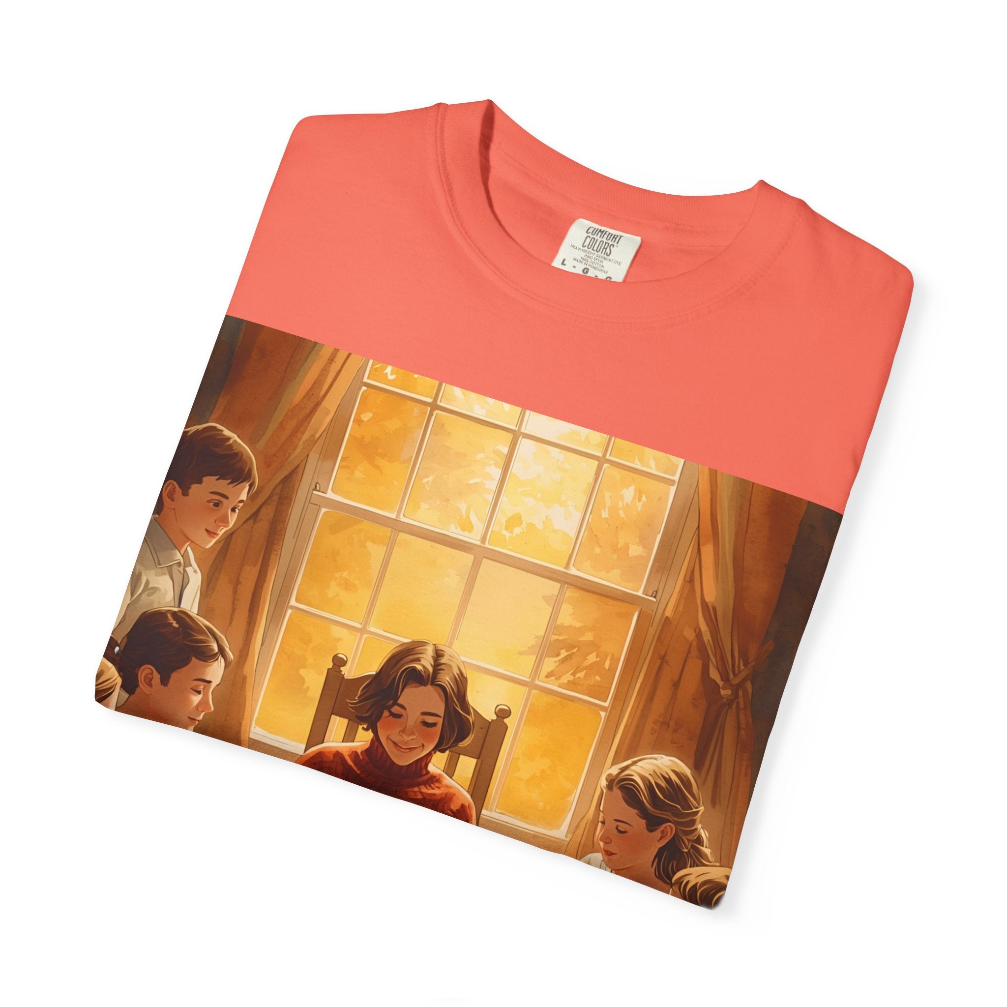 Thankful Family Dinner T-shirt, Unisex Tee, Fall Apparel, Cozy Top, Gift for Thanksgiving Lovers, Family Gathering Shirt