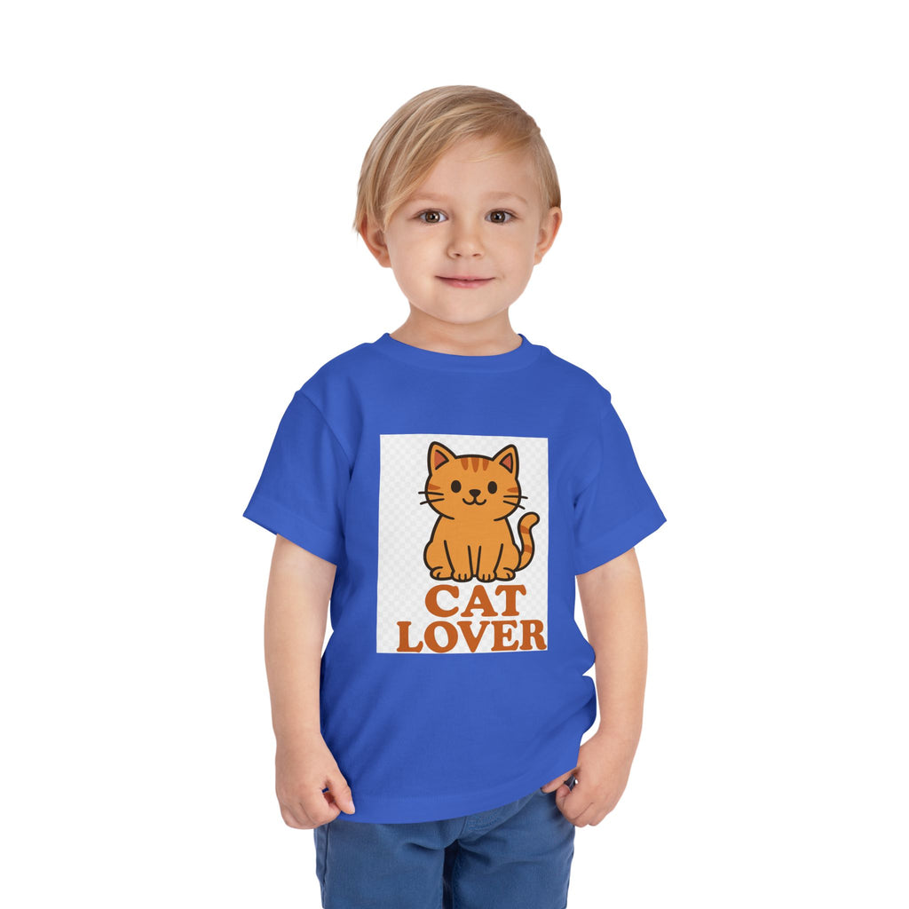 Cat Lover Toddler Short Sleeve Tee