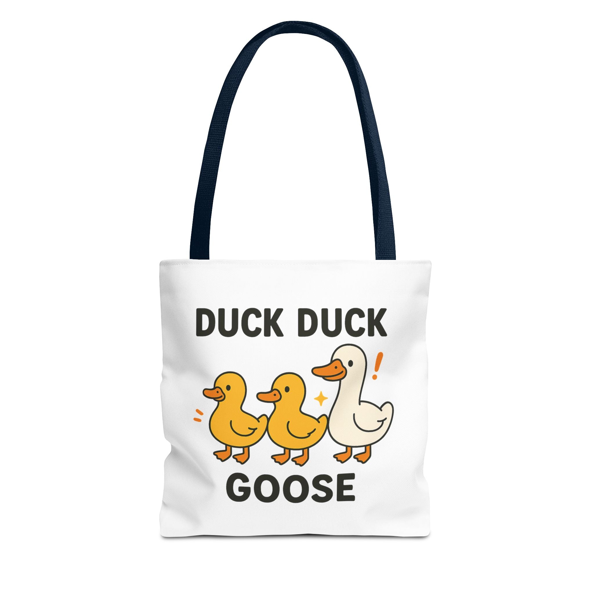 Playful Duck Duck Goose Tote Bag