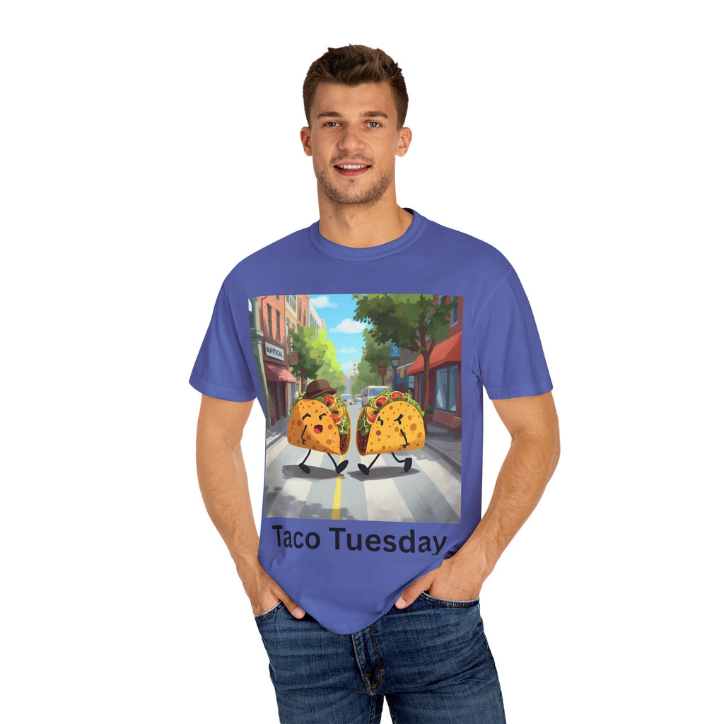 Taco Tuesday Unisex Garment-Dyed T-shirt