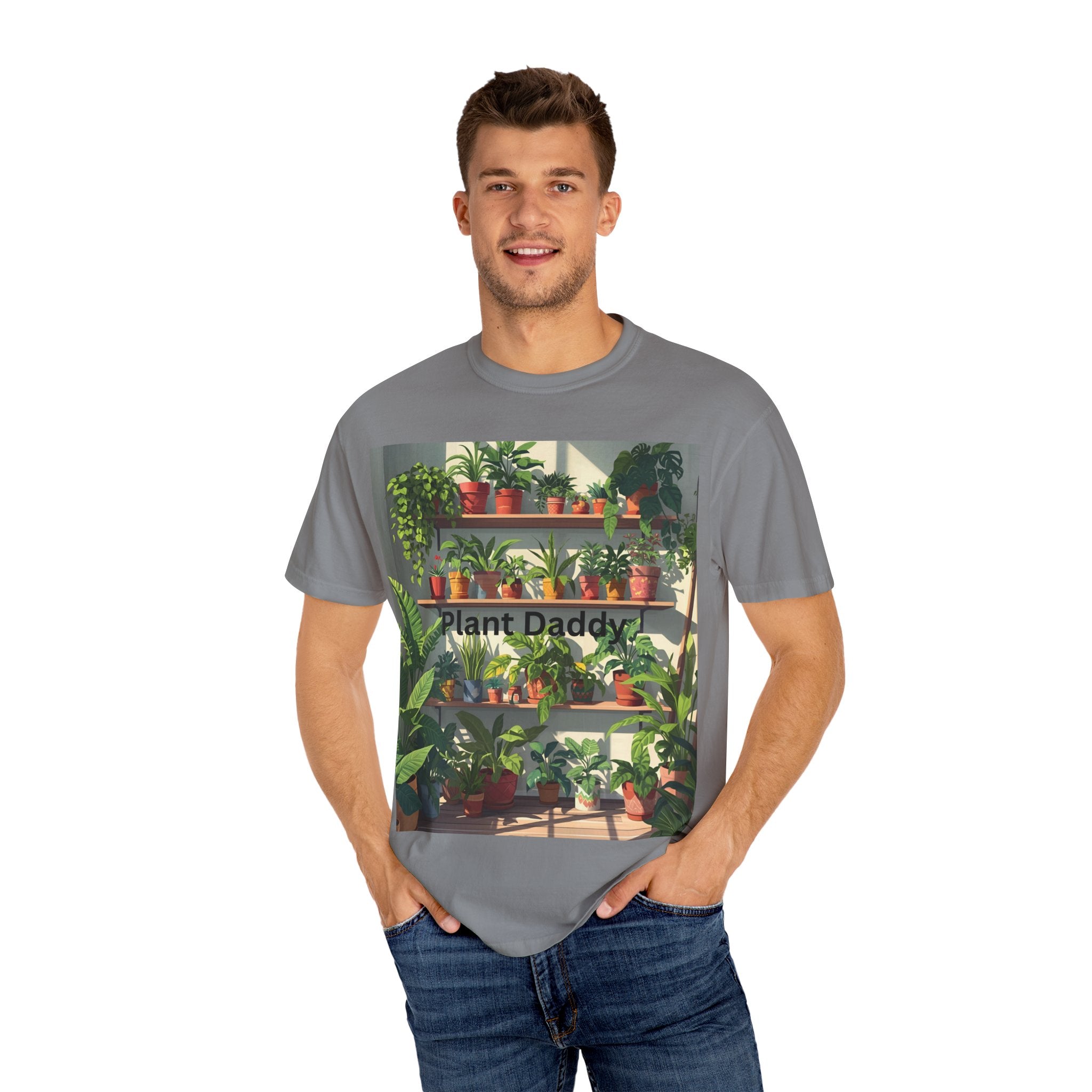 Plant Daddy Unisex Garment-Dyed T-shirt