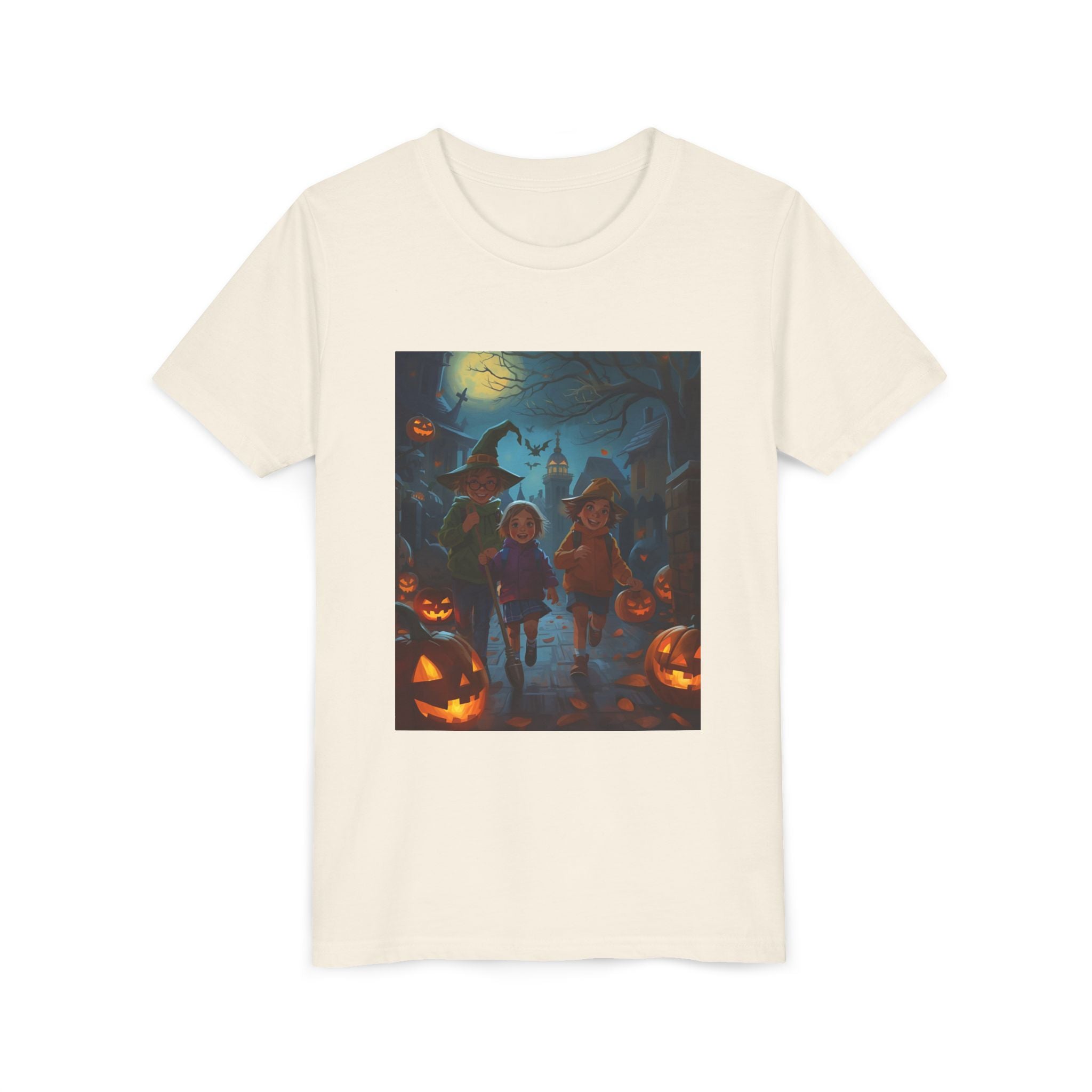 Spooky Halloween Youth Tee | Fun Kids Shirt for Halloween Parties, Trick-or-Treating, Fall Celebrations, Spooky Vibes, Cute Costumes